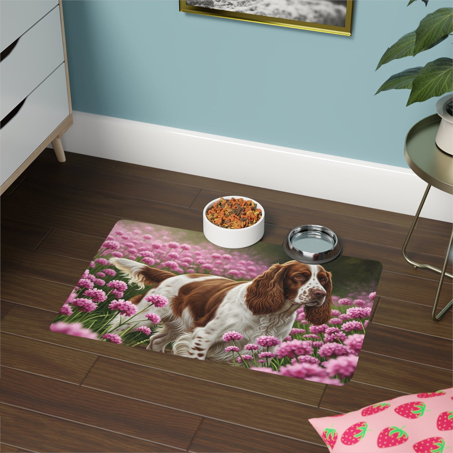 Pet Food Mat (12x18) - English Springer Spaniel
