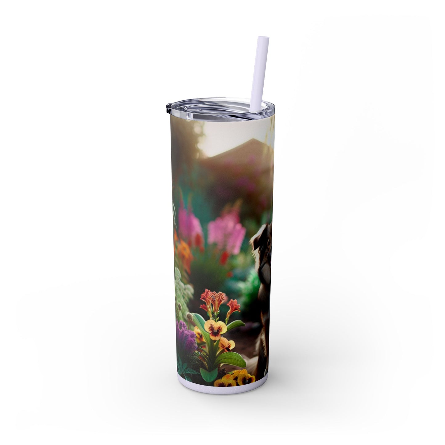 Peruvian Inca Orchid Tumbler with Straw, 20oz