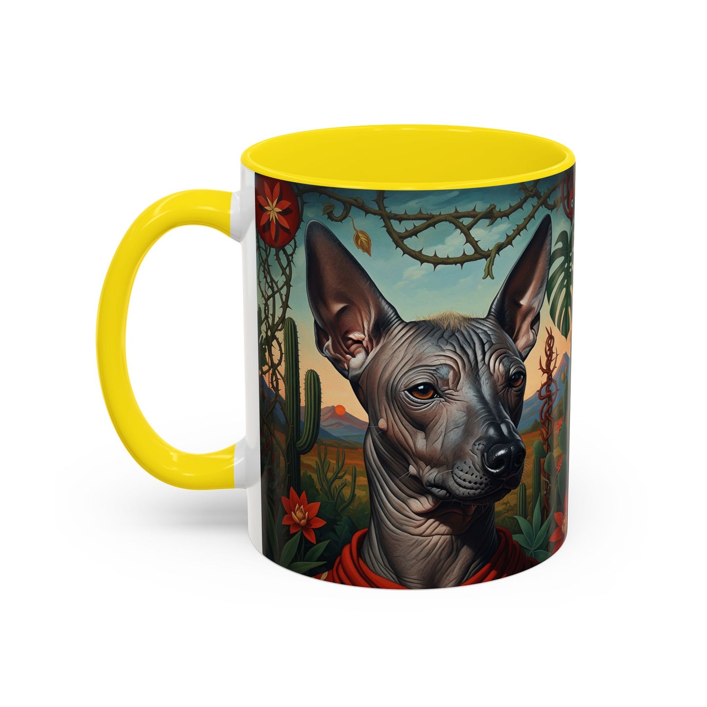 Xoloitzcuintli Accent Coffee Mug - Perfect Gift for Dog Lovers