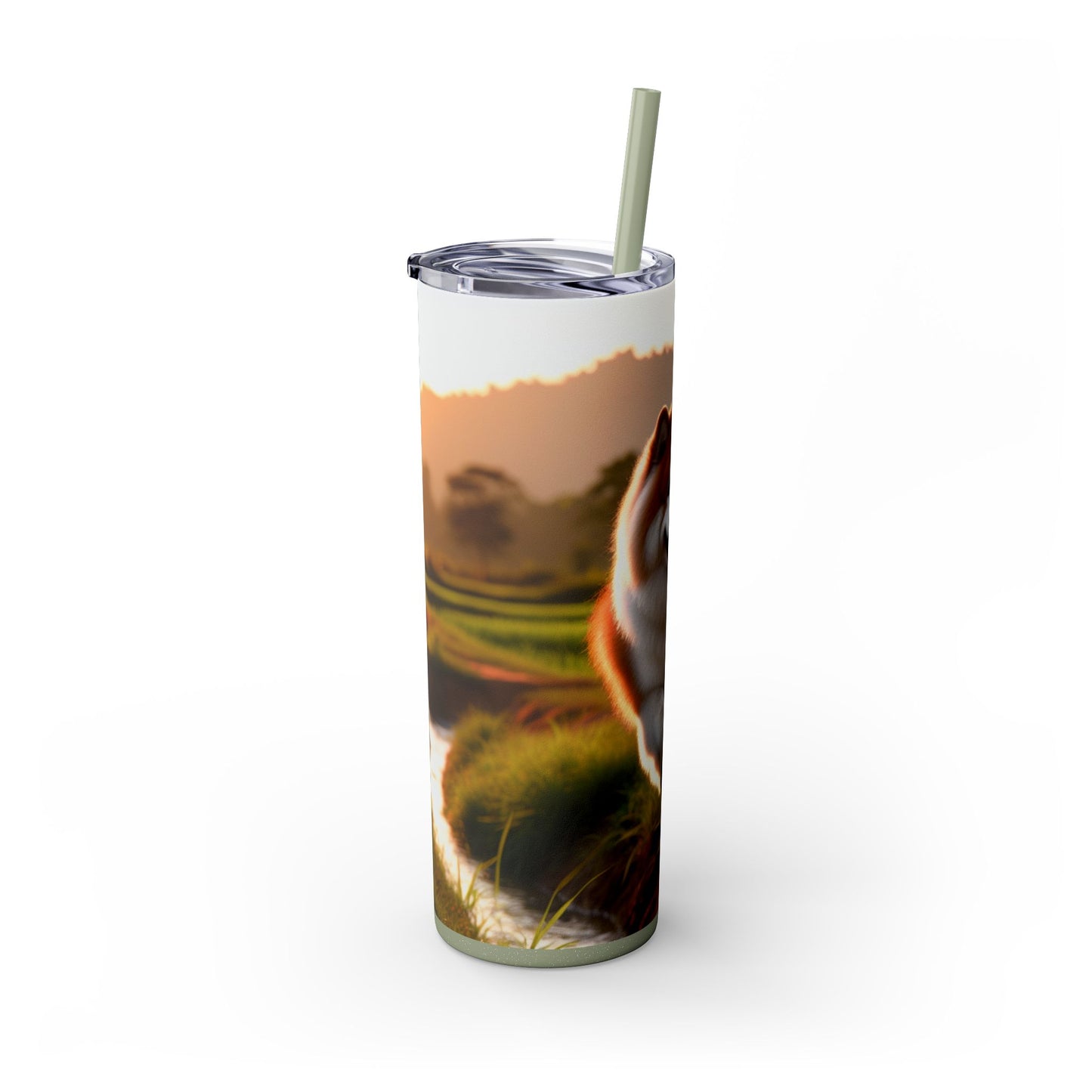 Thai Bangkaew Tumbler with Straw, 20oz
