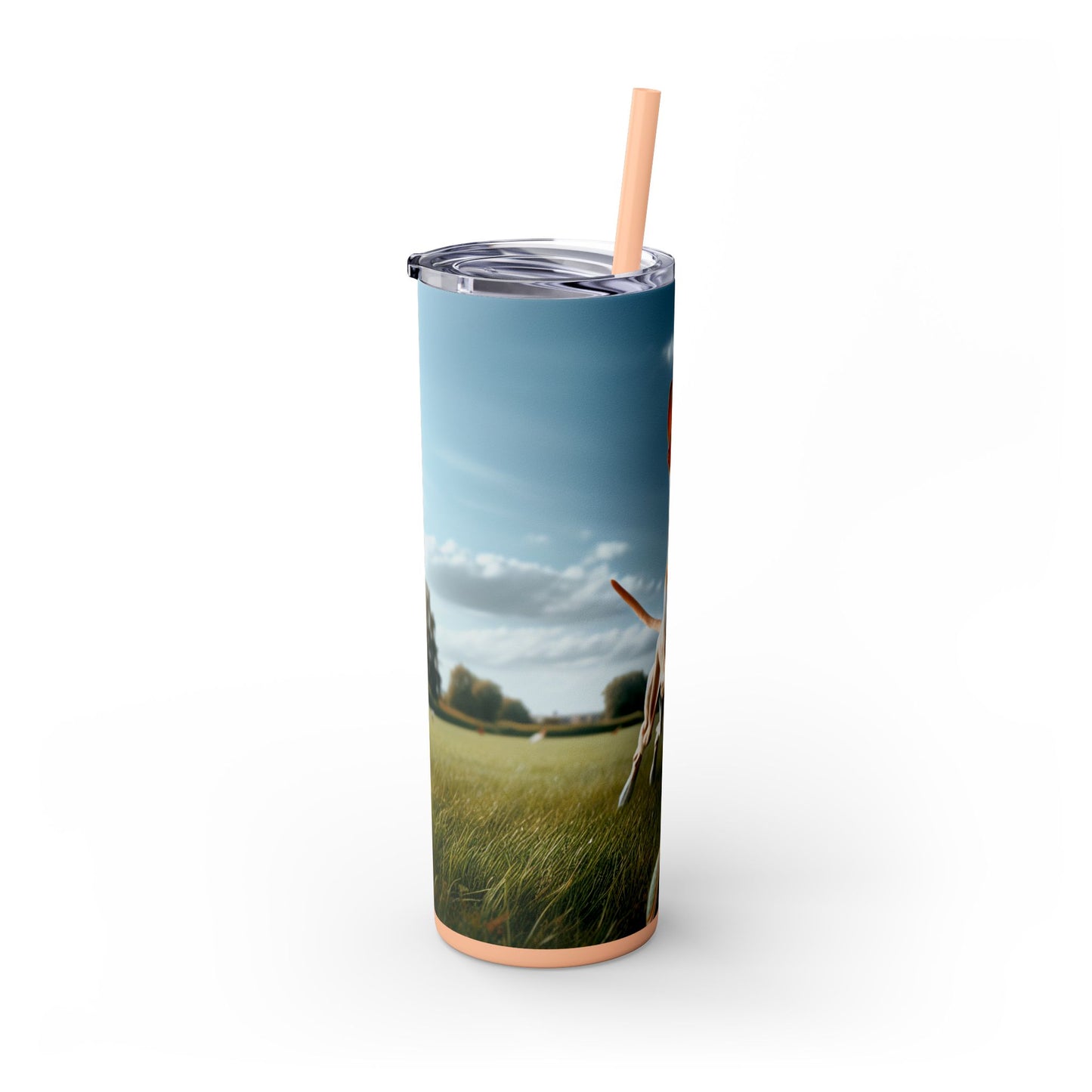 Ibizan Hound Tumbler with Straw, 20oz