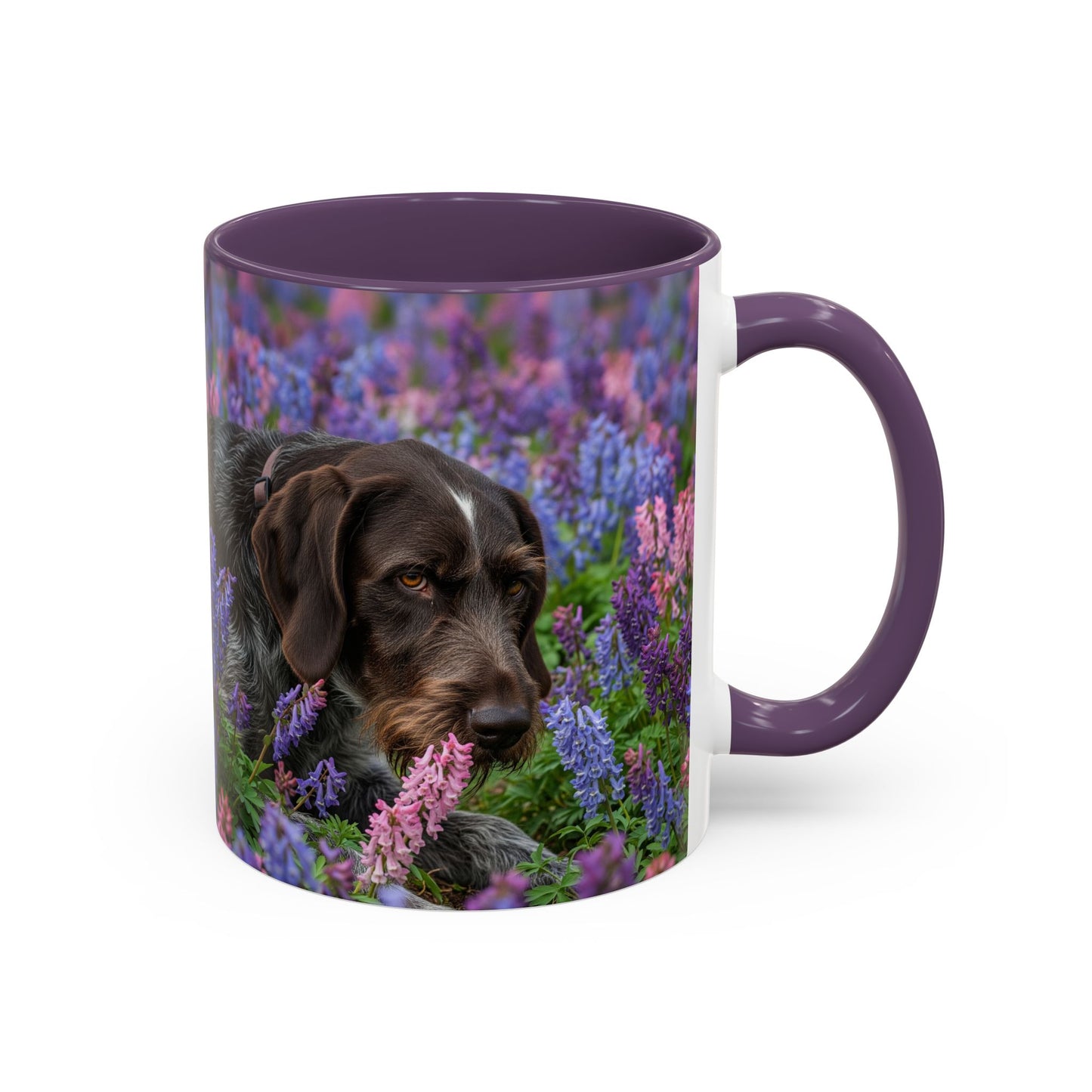 Wirehaired Slovakian Pointer Accent Coffee Mug - Perfect Gift for Dog Lovers