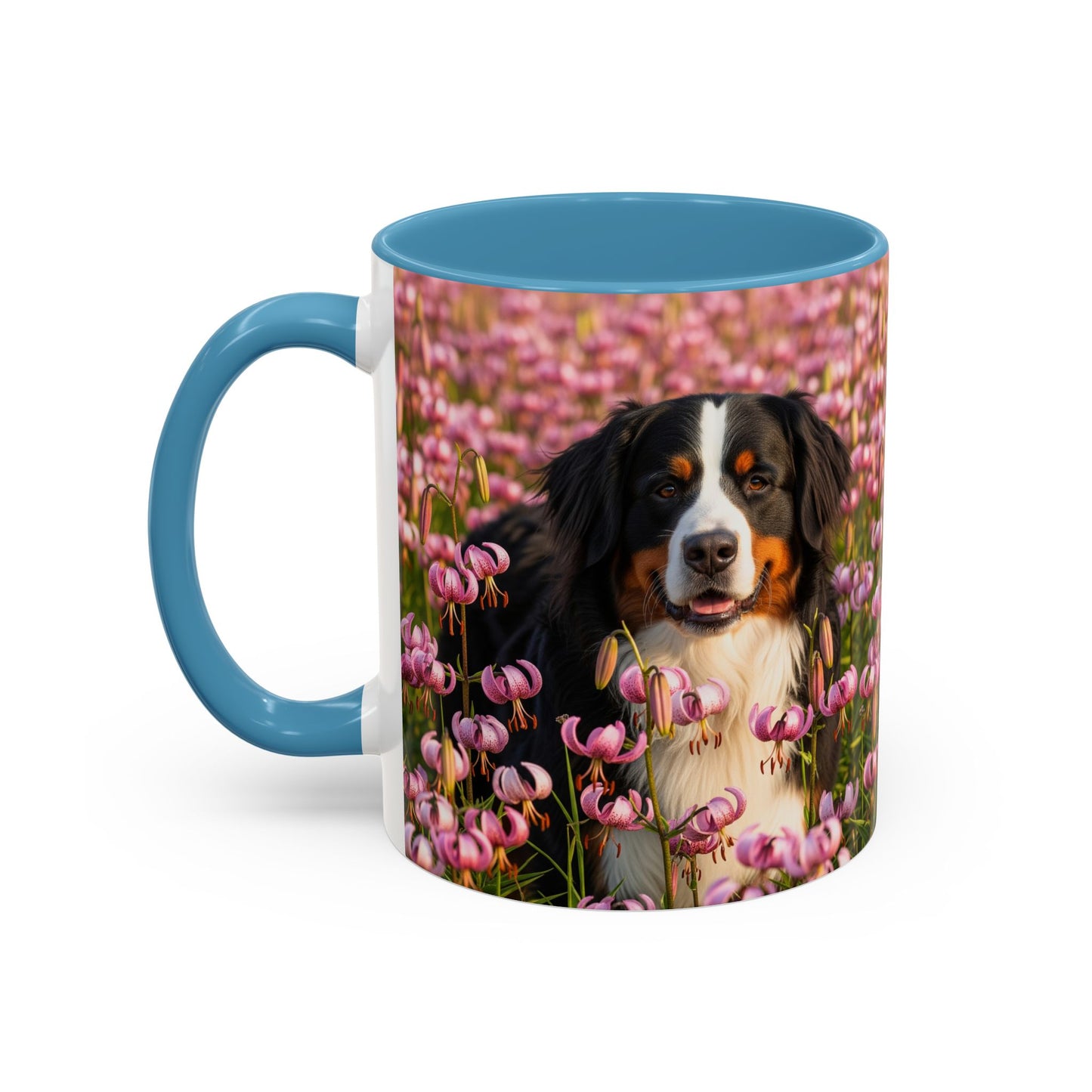 Bernese Mountain Dog Accent Coffee Mug - Perfect Gift for Dog Lovers