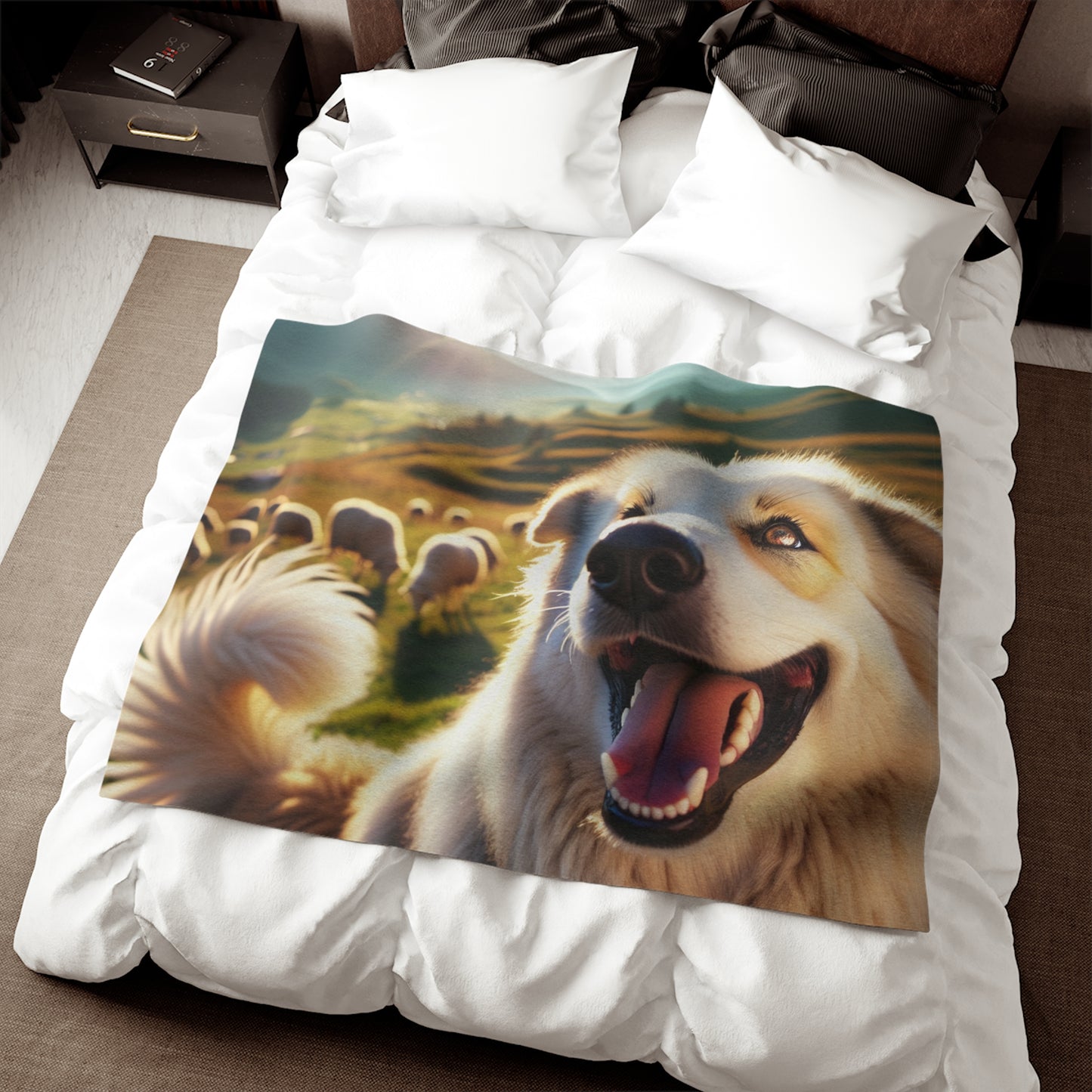 Tornjak Sweatshirt Blanket