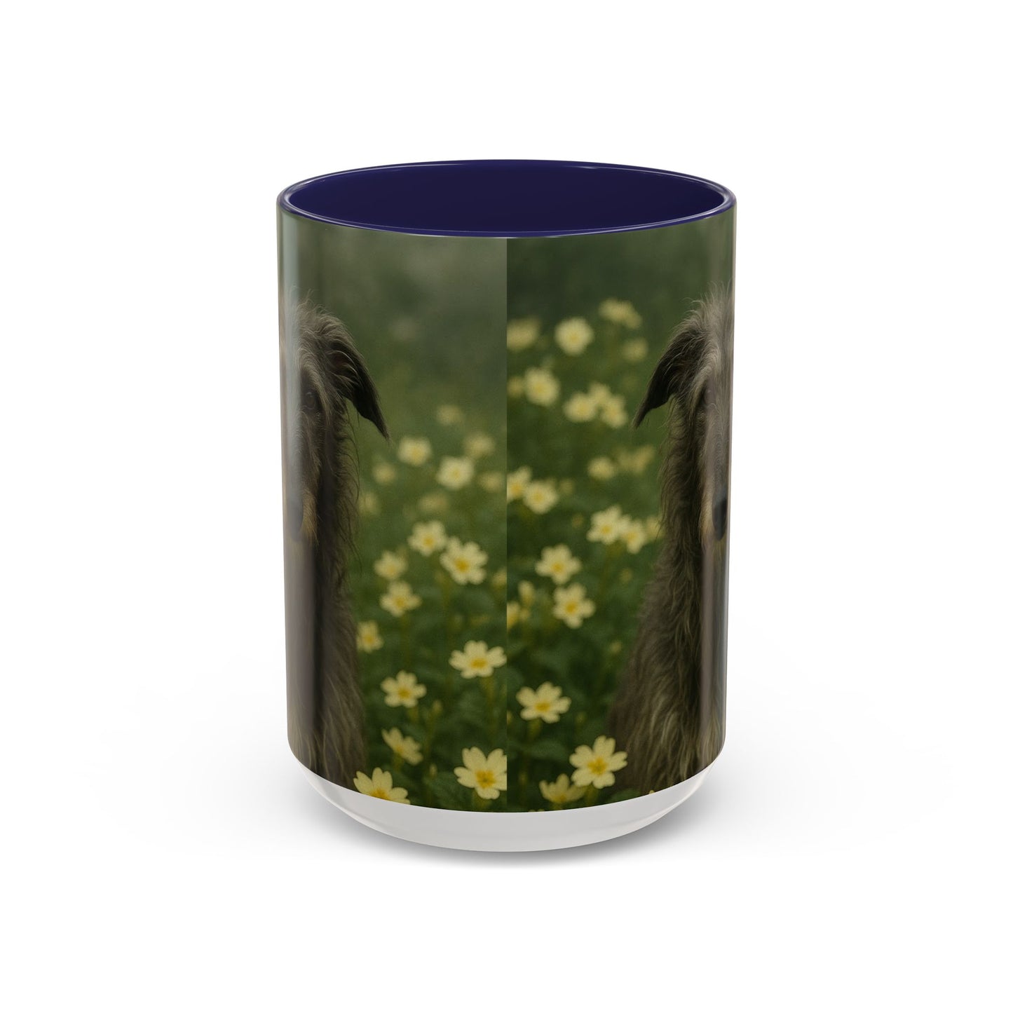 Scottish Deerhound Accent Coffee Mug - Perfect Gift for Dog Lovers