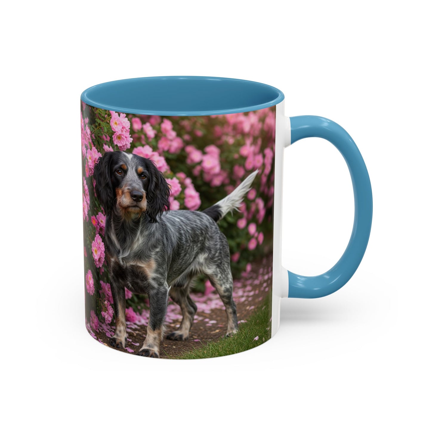 Blue Picardy Spaniel Accent Coffee Mug - Perfect Gift for Dog Lovers