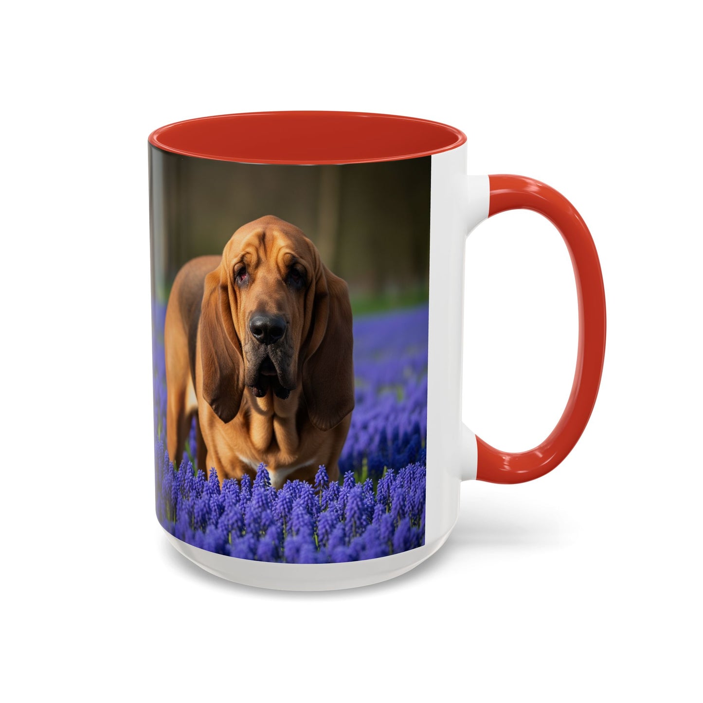 Bloodhound Accent Coffee Mug - Perfect Gift for Dog Lovers