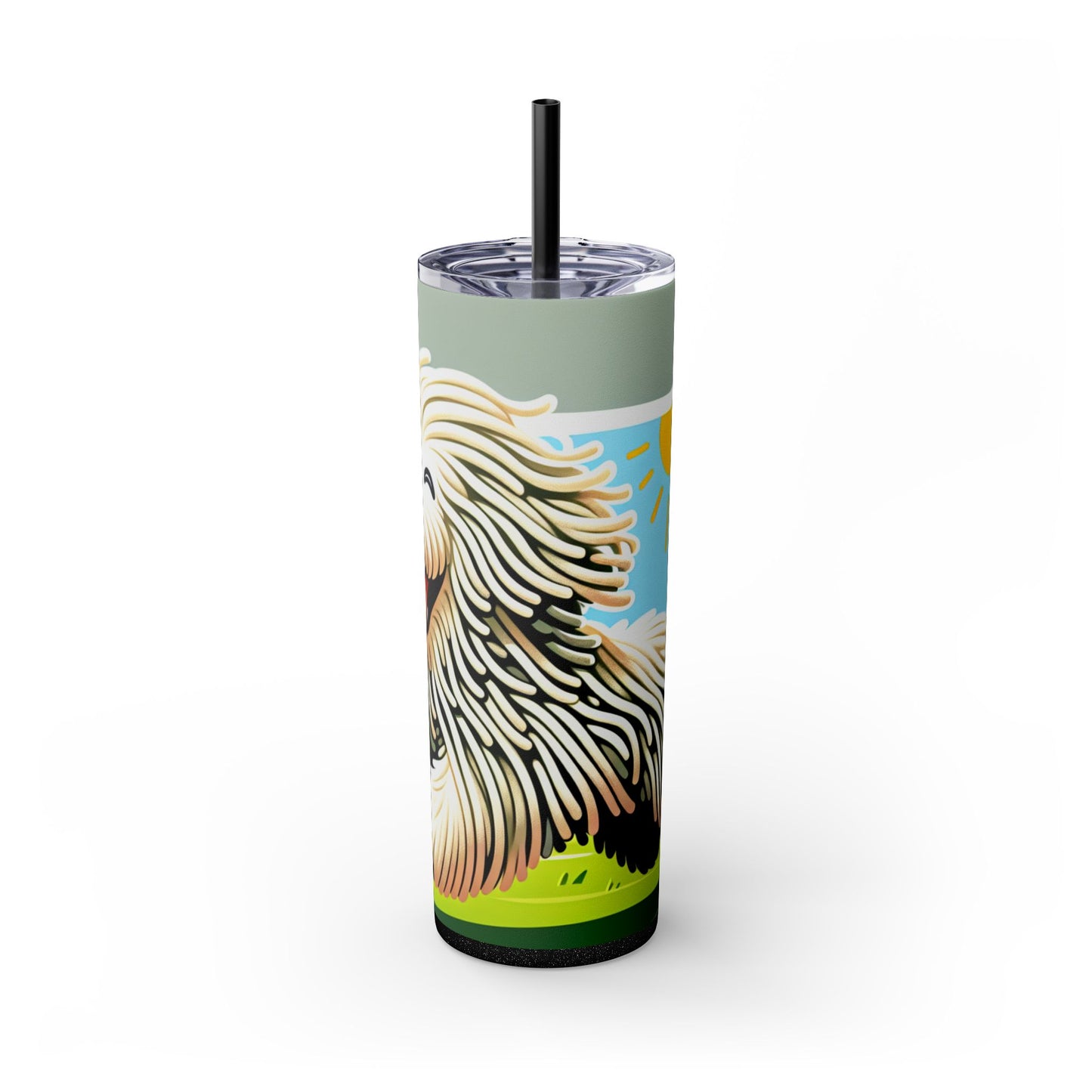 Komondor Tumbler with Straw, 20oz