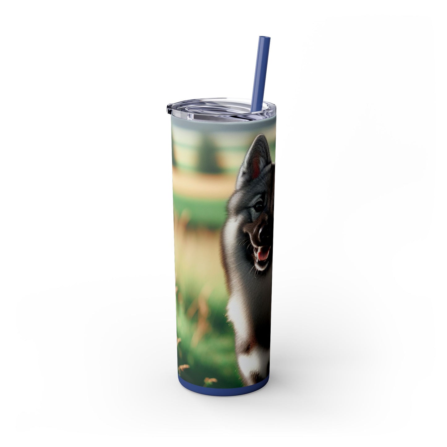 Norwegian Elkhound Tumbler with Straw, 20oz