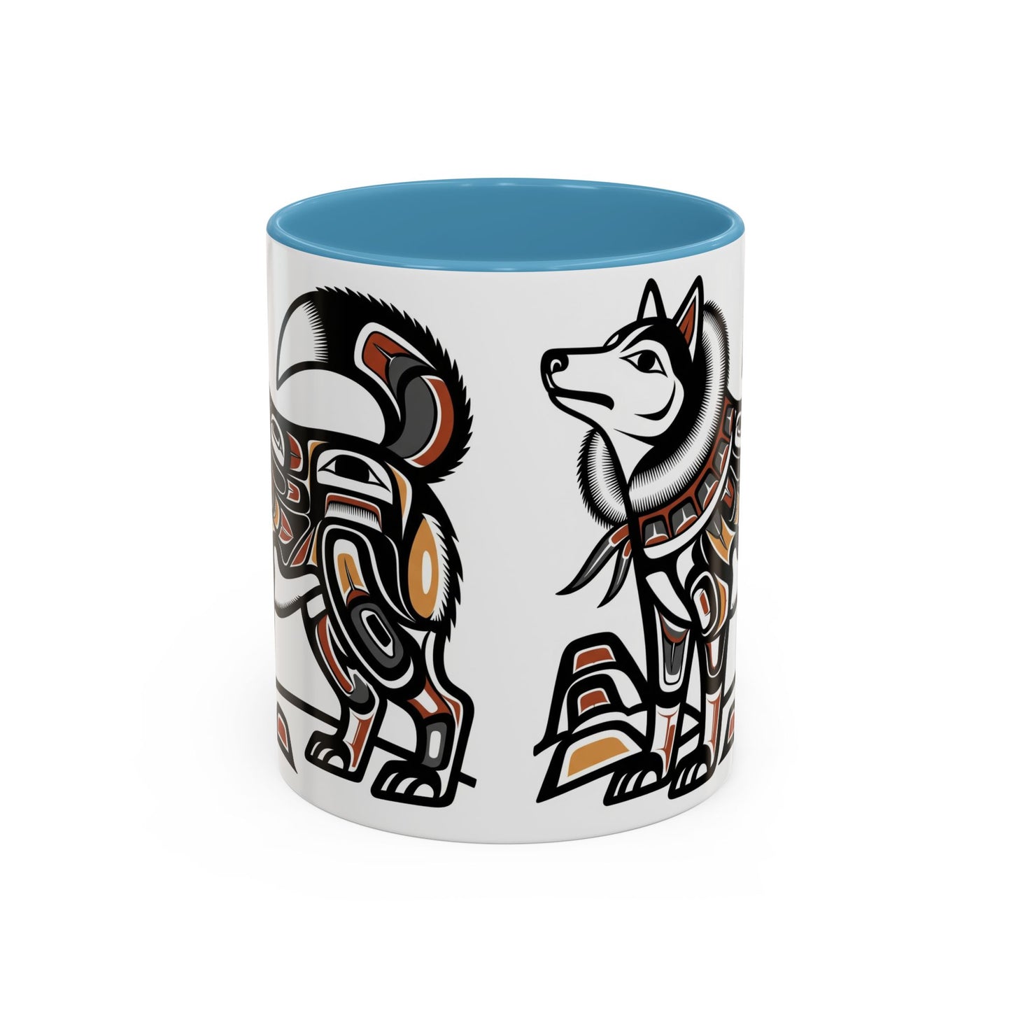 Siberian Husky Accent Coffee Mug - Perfect Gift for Dog Lovers
