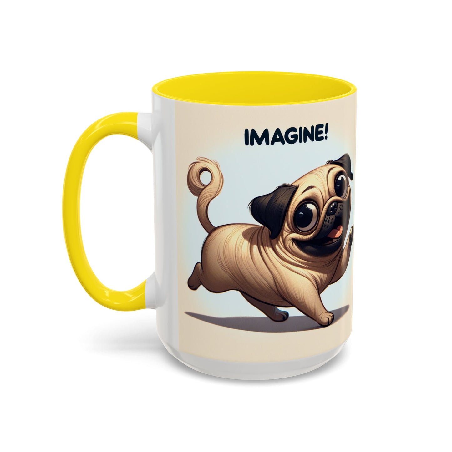 Pug Accent Coffee Mug - Perfect Gift for Dog Lovers