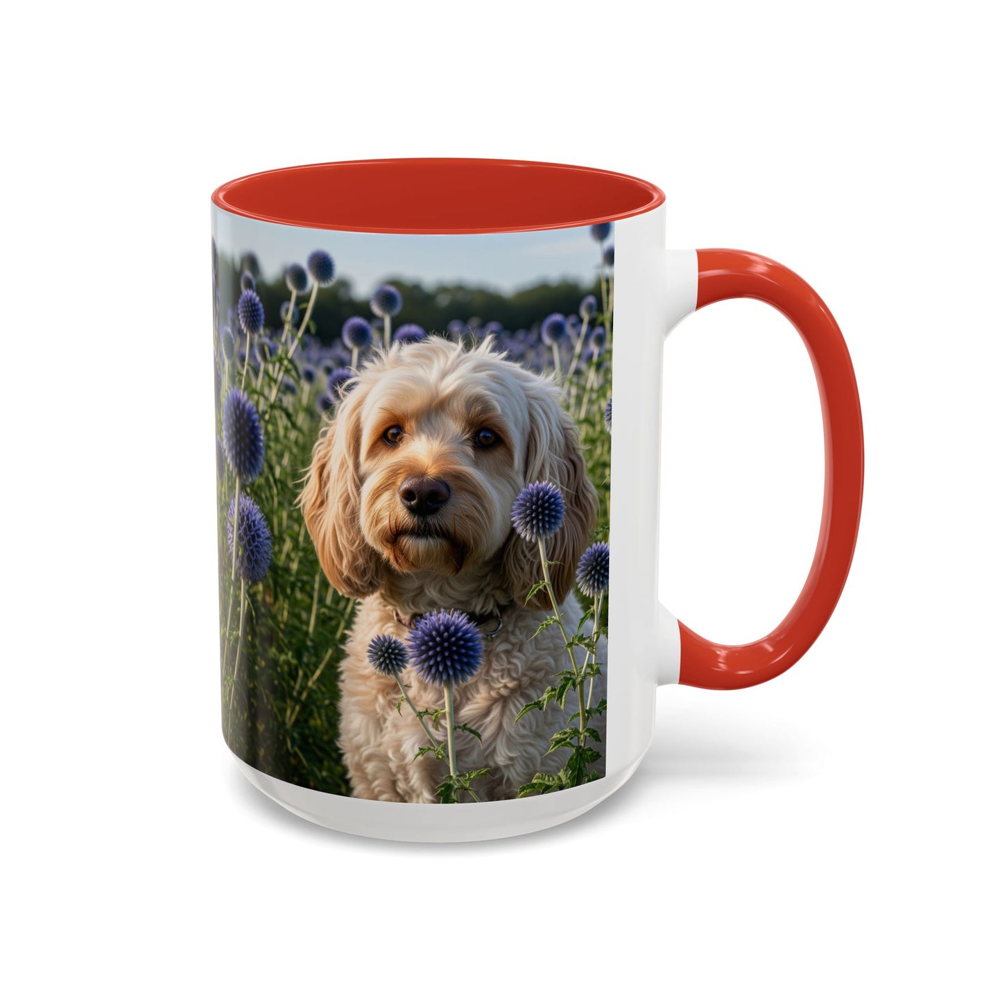 Spoodle Accent Coffee Mug - Perfect Gift for Dog Lovers