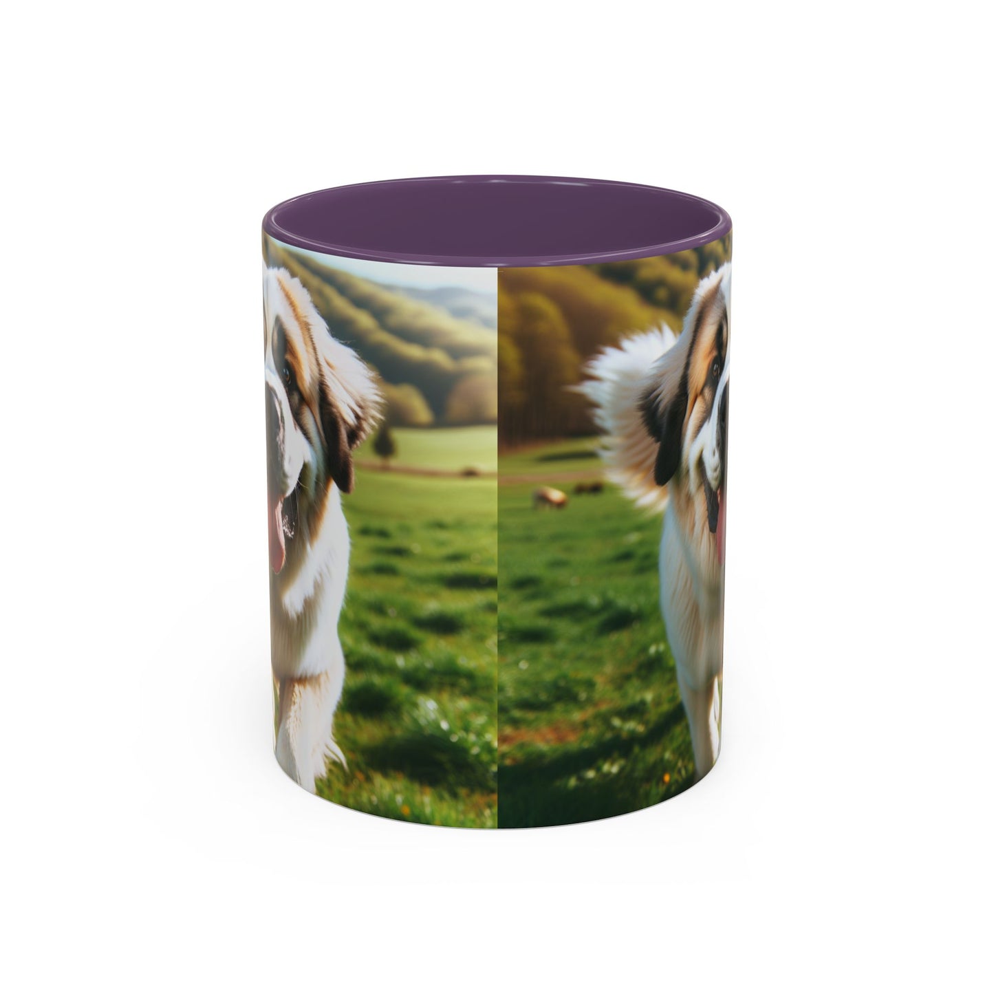 Pyrenean Mastiff Accent Coffee Mug - Perfect Gift for Dog Lovers