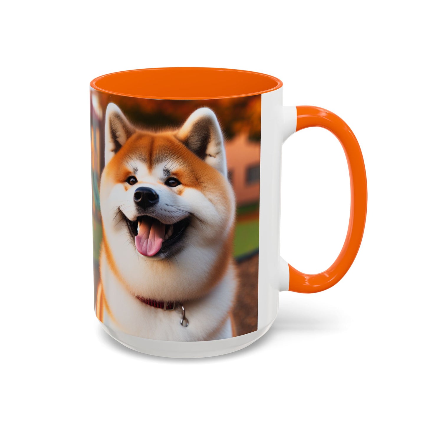 Japanese Akitainu Accent Coffee Mug - Perfect Gift for Dog Lovers