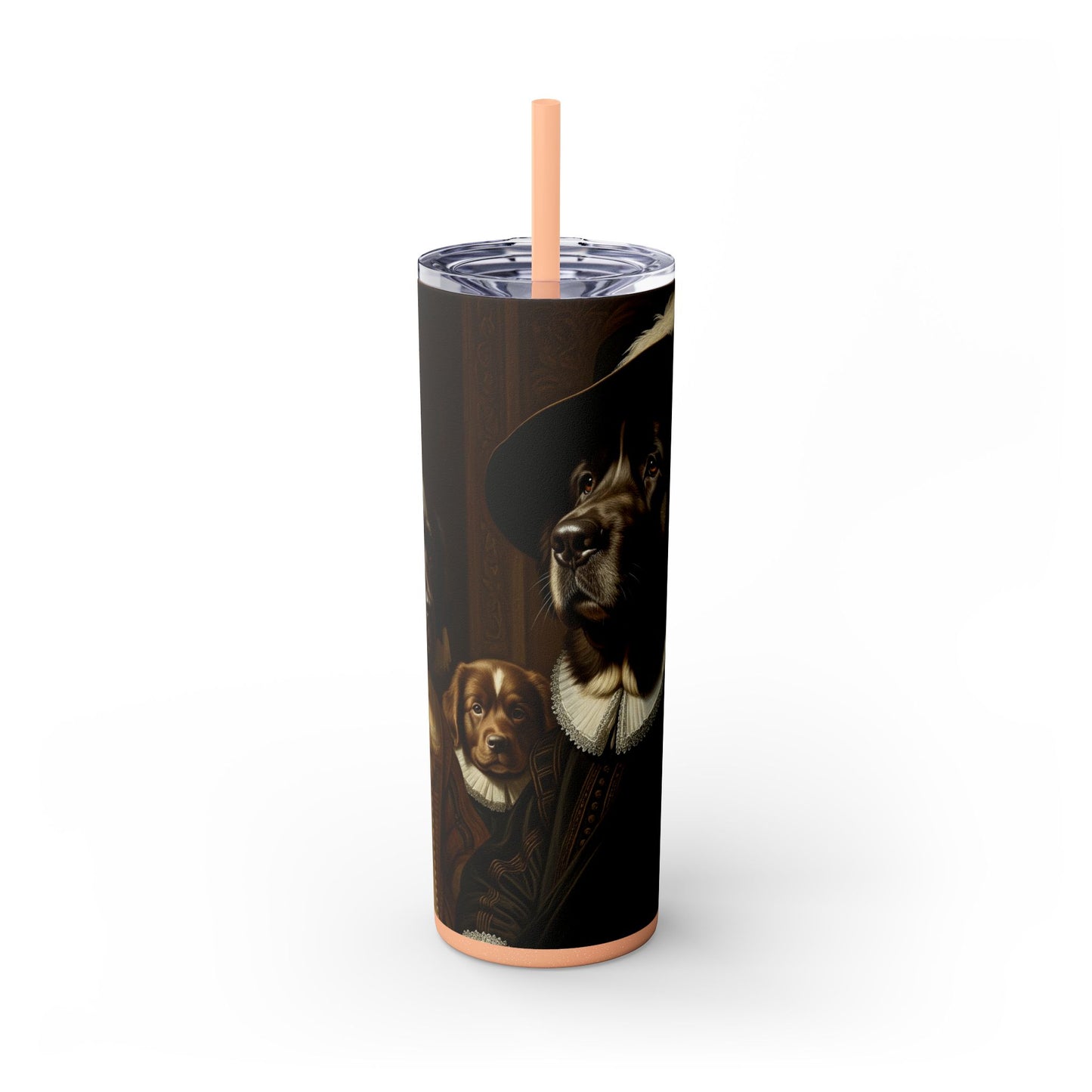 Newfoundland Skinny Tumbler with Straw, 20oz