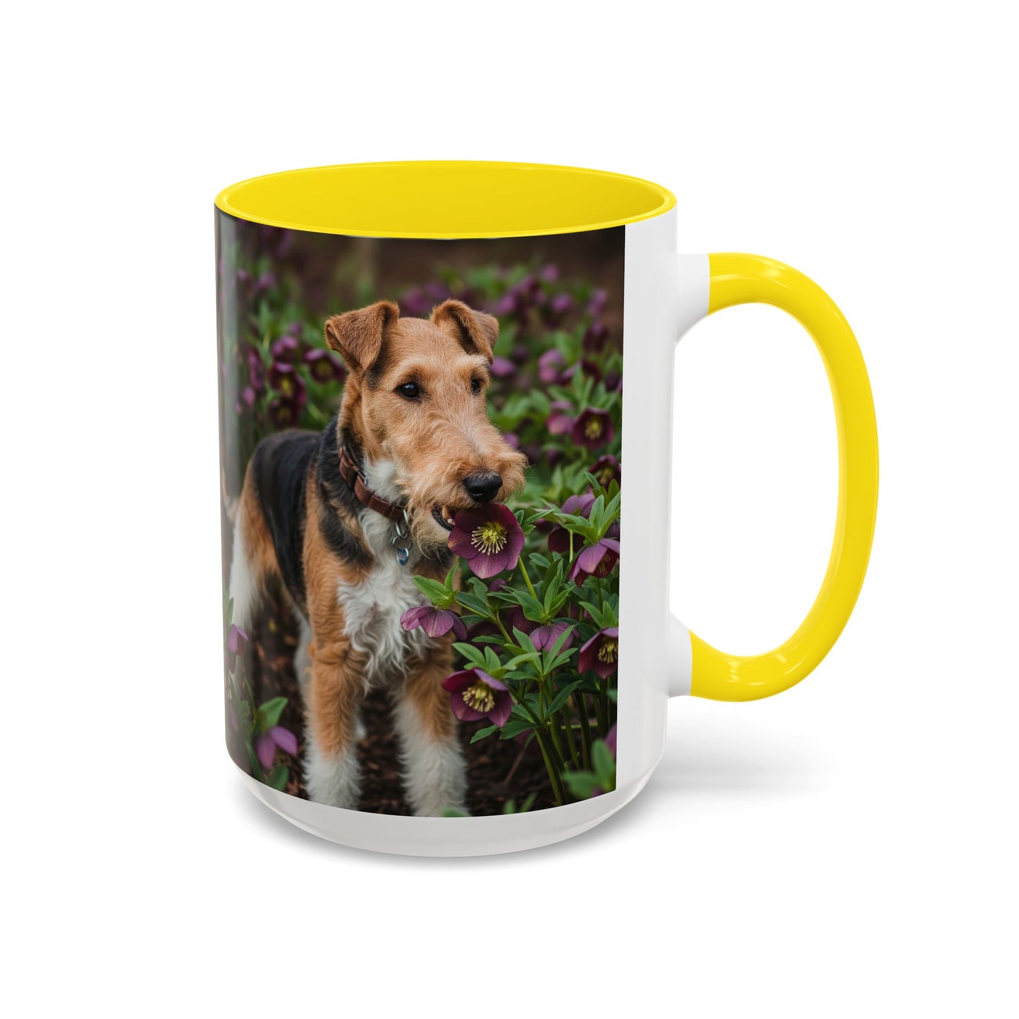 Wire Fox Terrier Accent Coffee Mug - Perfect Gift for Dog Lovers