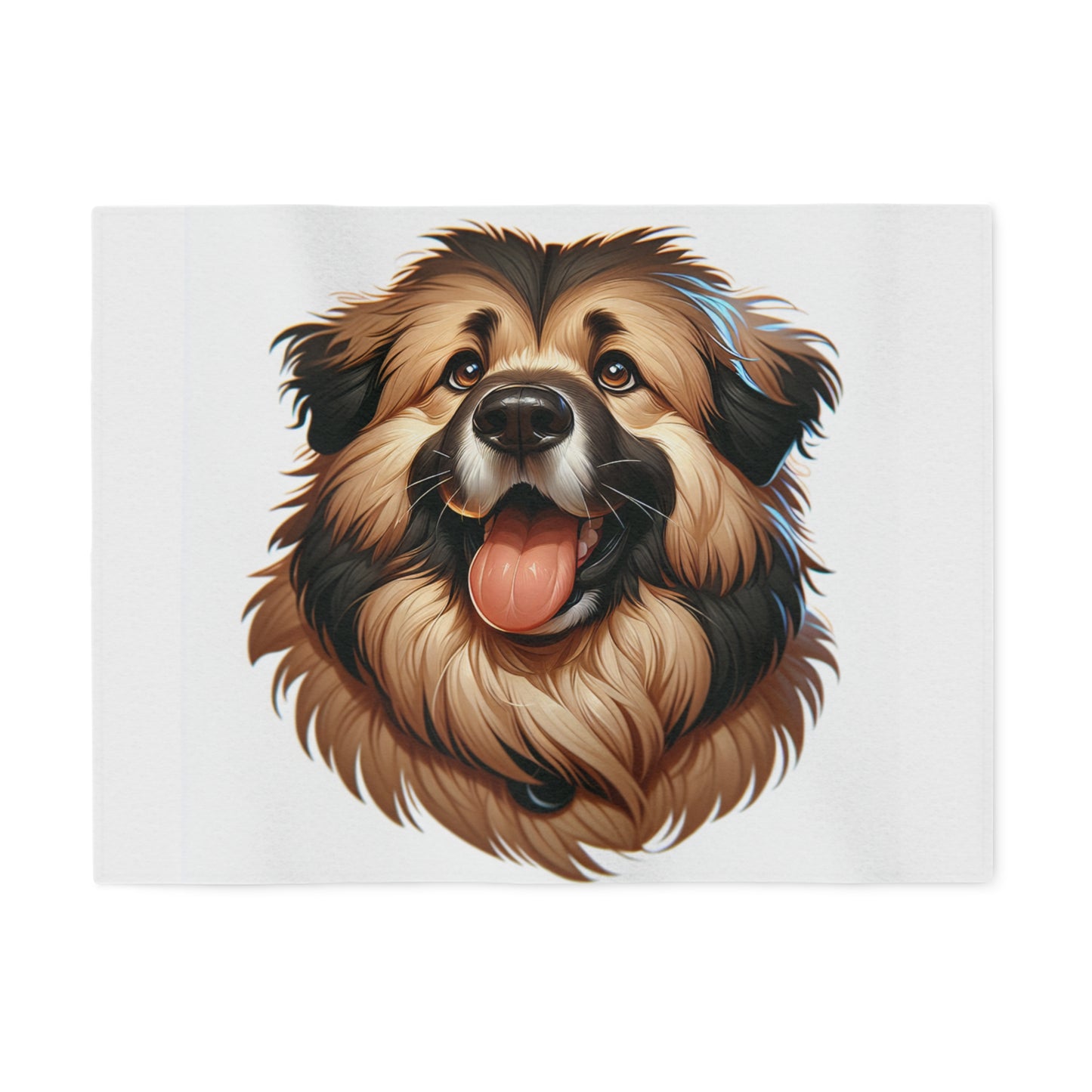 Caucasian Shepherd Dog Sweatshirt Blanket