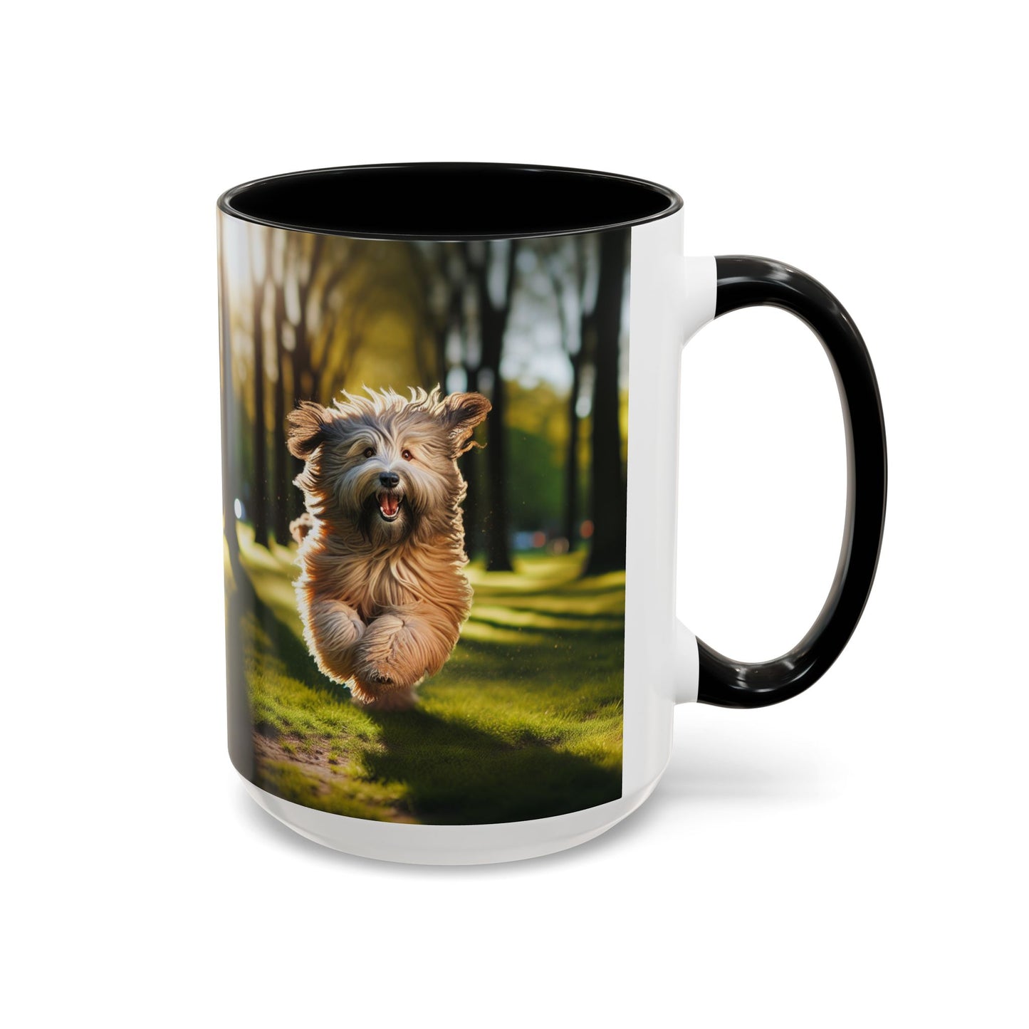Polish Lowland Sheepdog Accent Coffee Mug - Perfect Gift for Dog Lovers