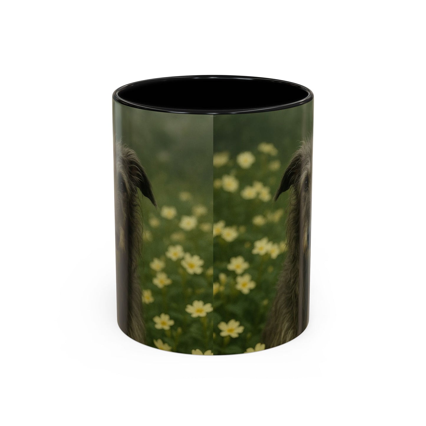 Scottish Deerhound Accent Coffee Mug - Perfect Gift for Dog Lovers