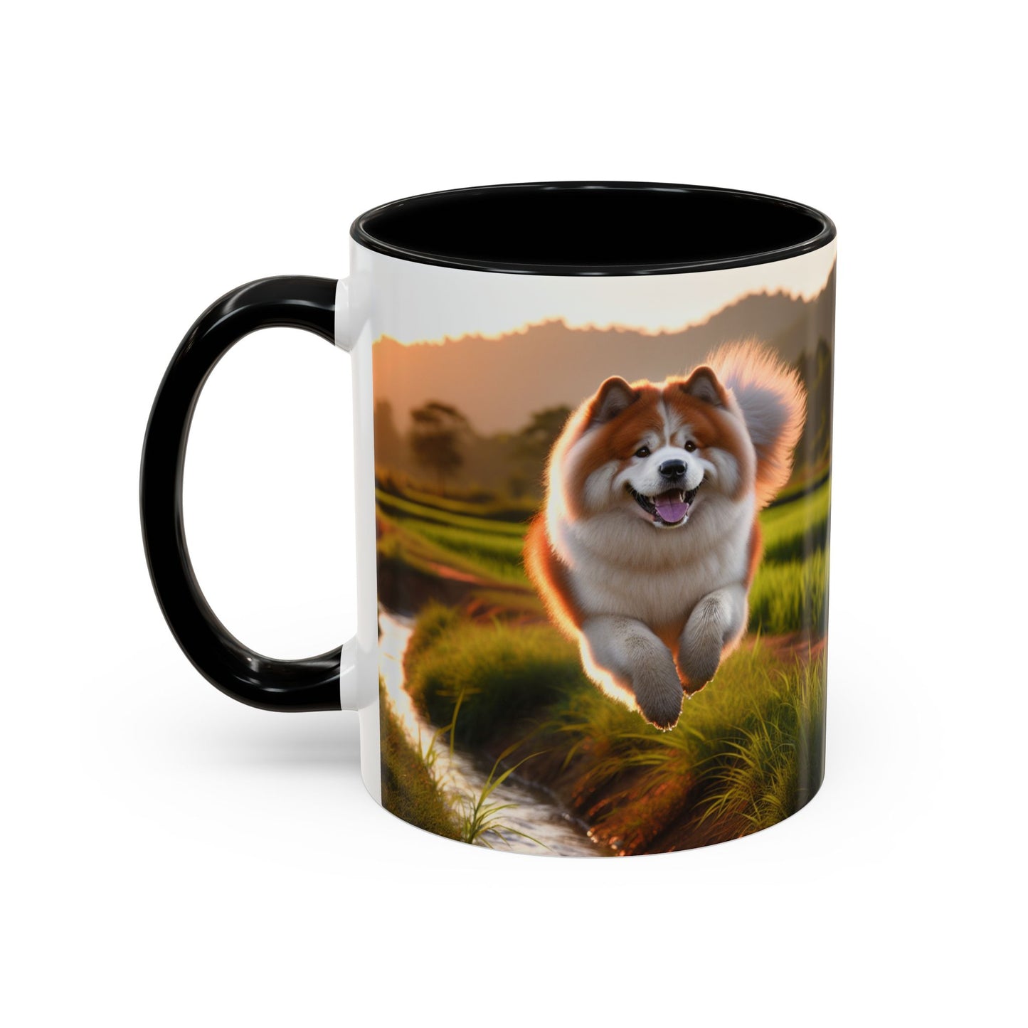 Thai Bangkaew Accent Coffee Mug - Perfect Gift for Dog Lovers