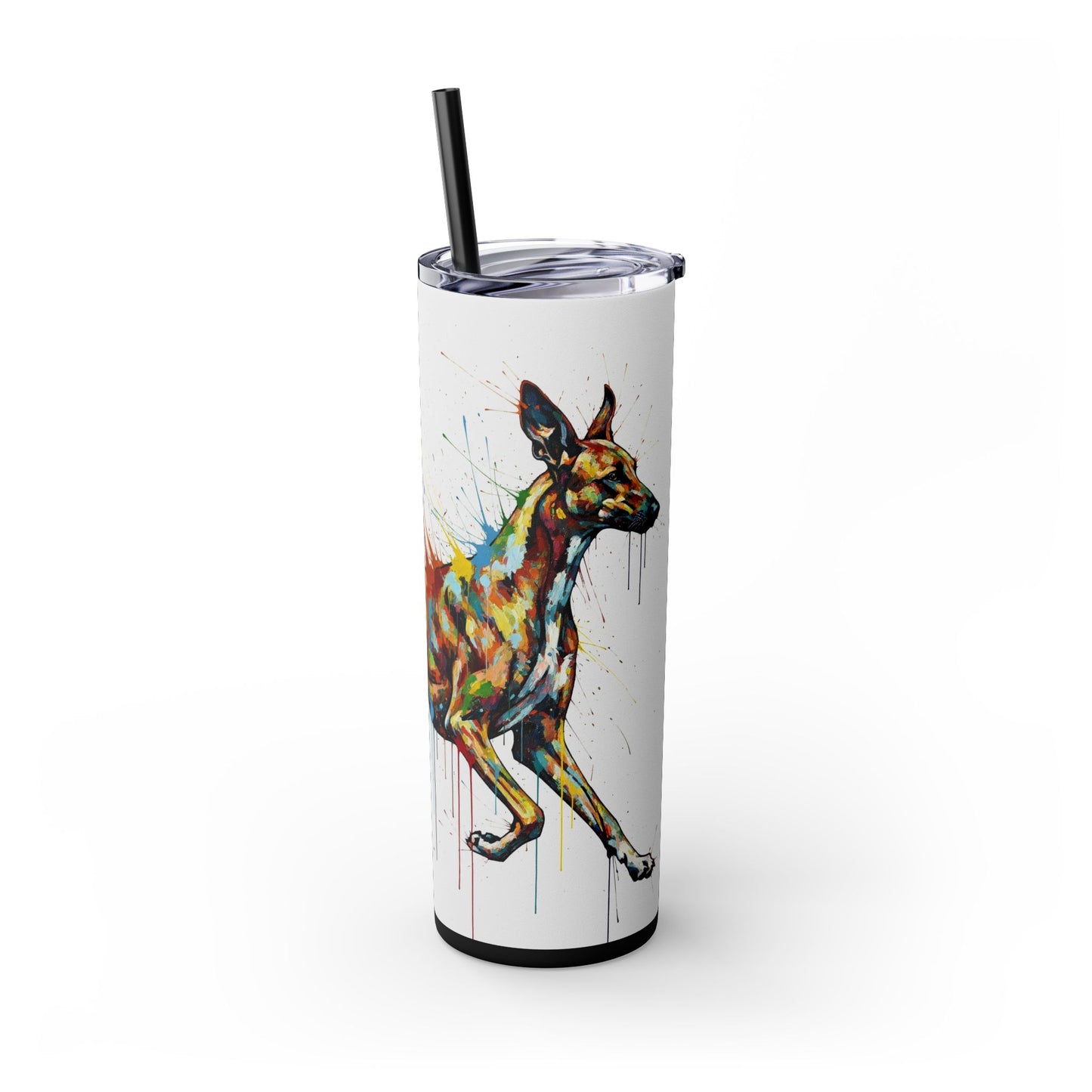 Azawakh Tumbler with Straw, 20oz
