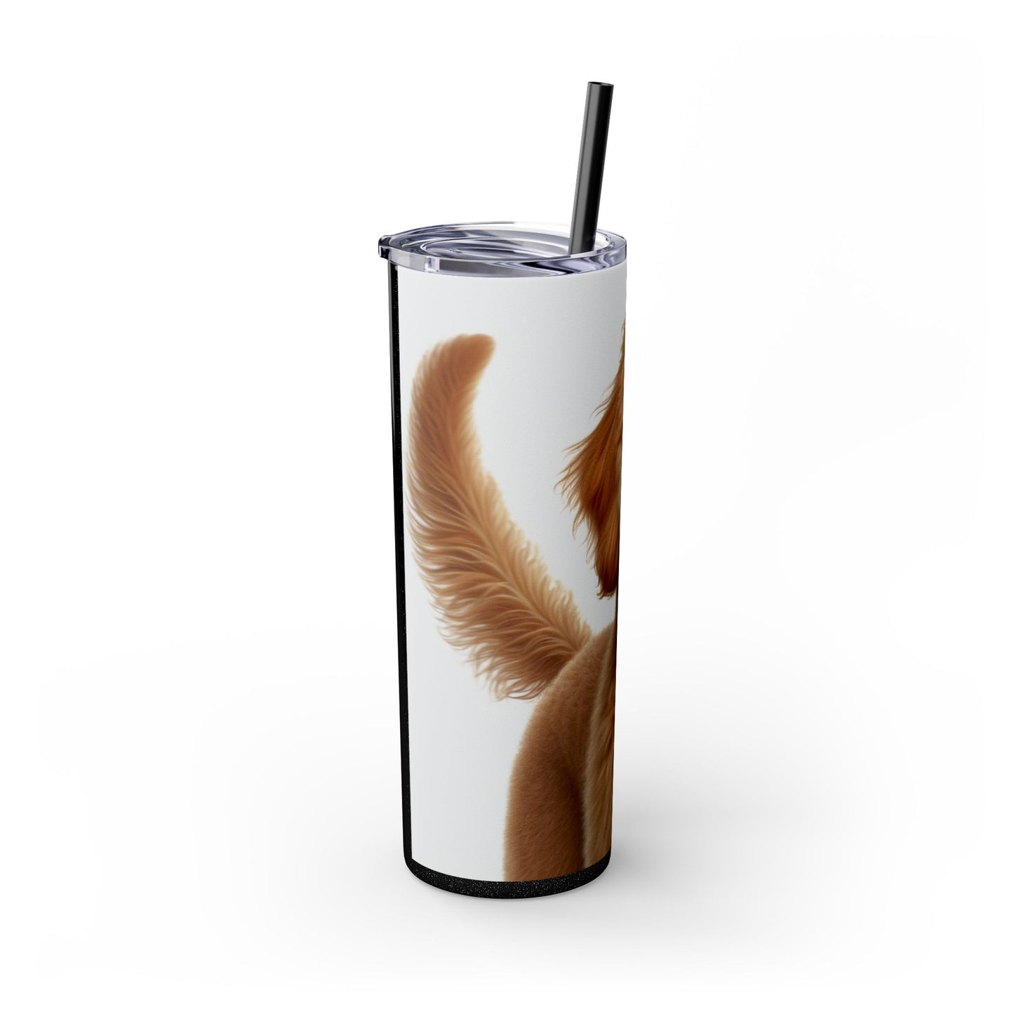 Goldendoodle Tumbler with Straw, 20oz