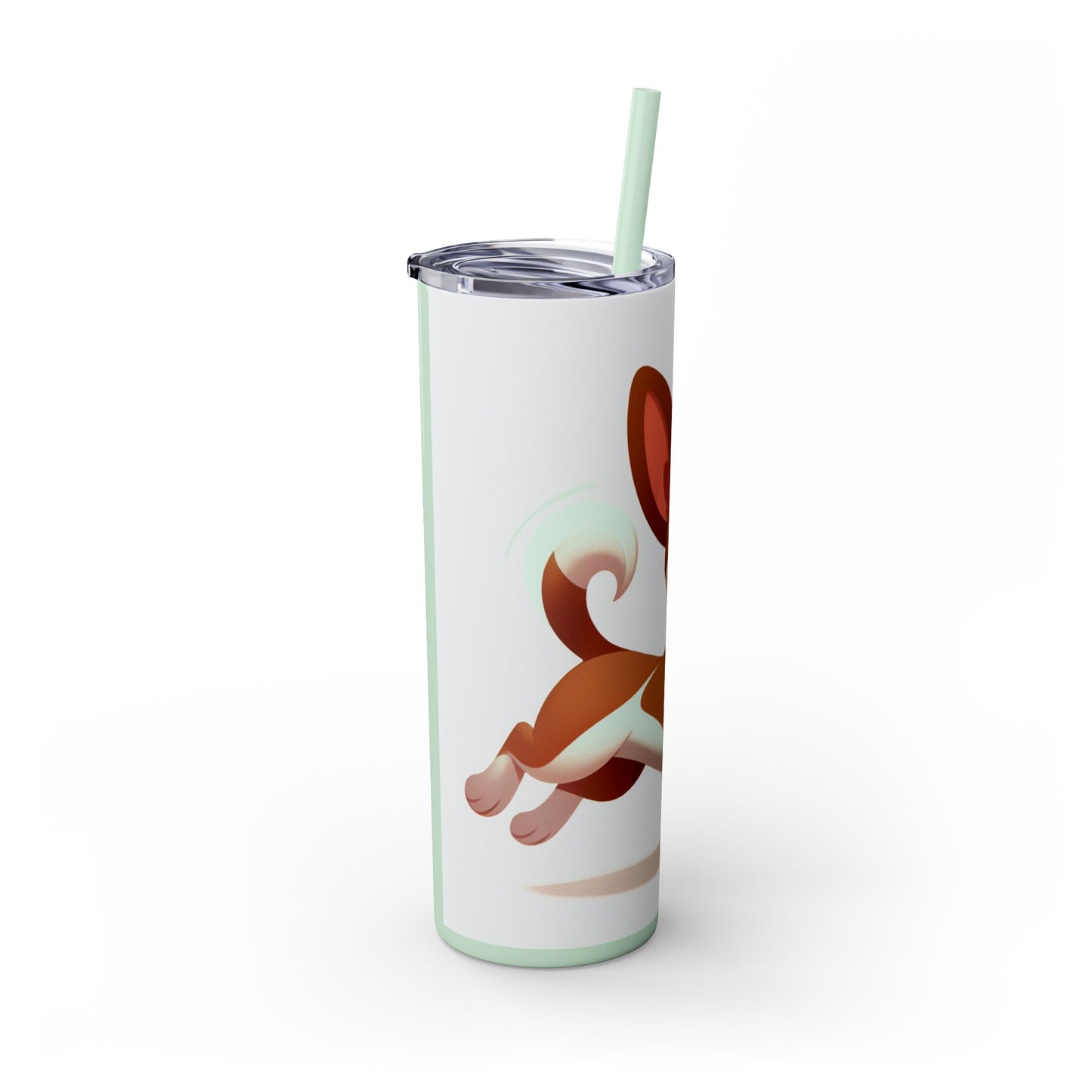 Basenji Tumbler with Straw, 20oz