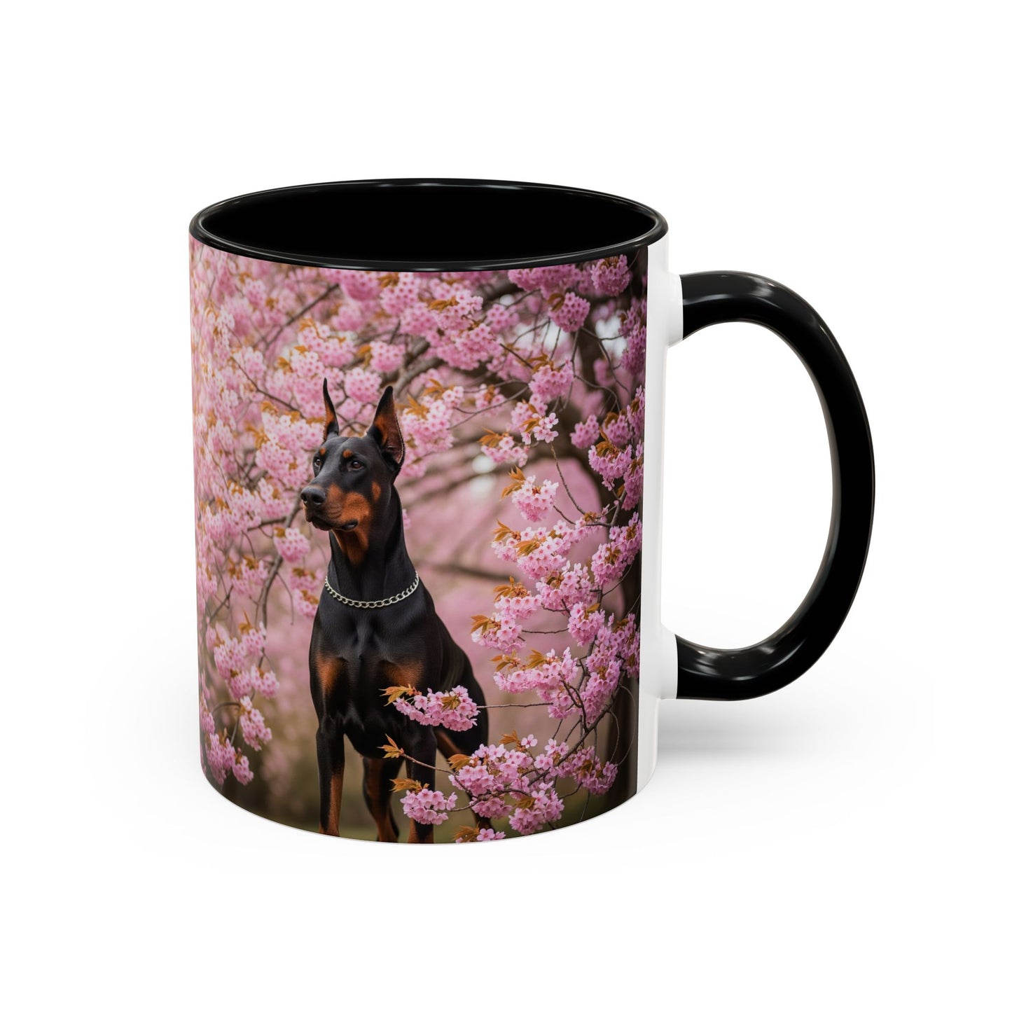 Doberman Accent Coffee Mug - Perfect Gift for Dog Lovers