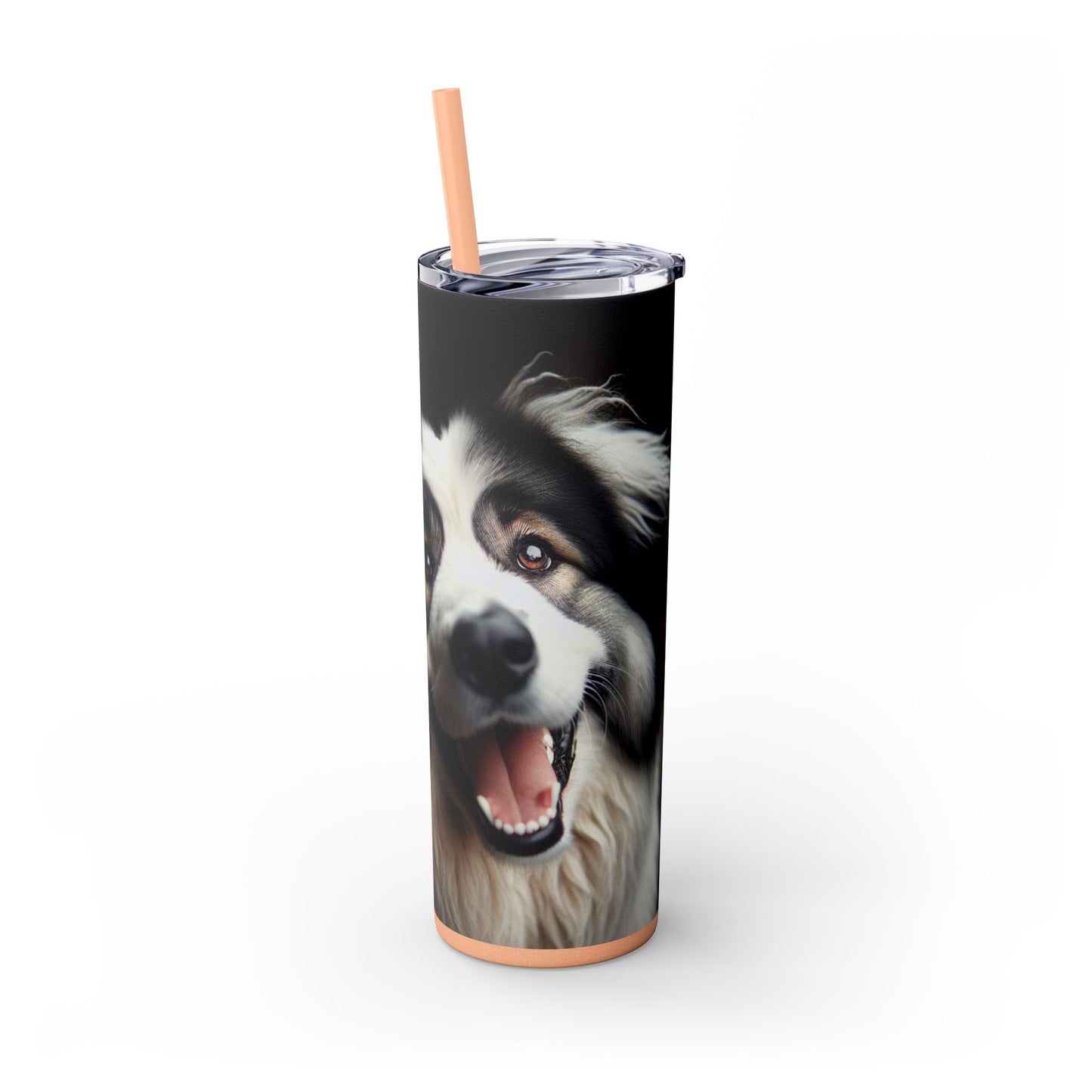 Romanian Mioritic Shepherd Dog Tumbler with Straw, 20oz