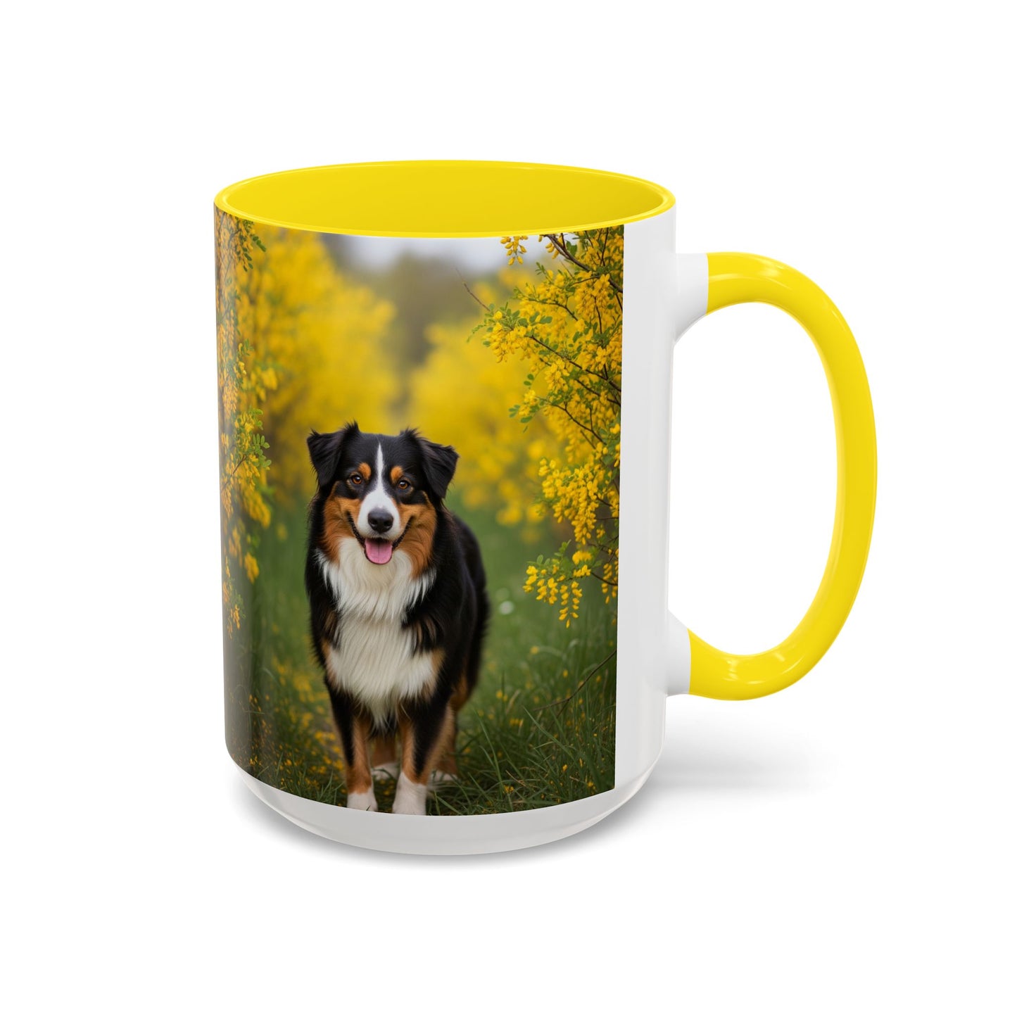 Australian Shepherd Accent Coffee Mug - Perfect Gift for Dog Lovers