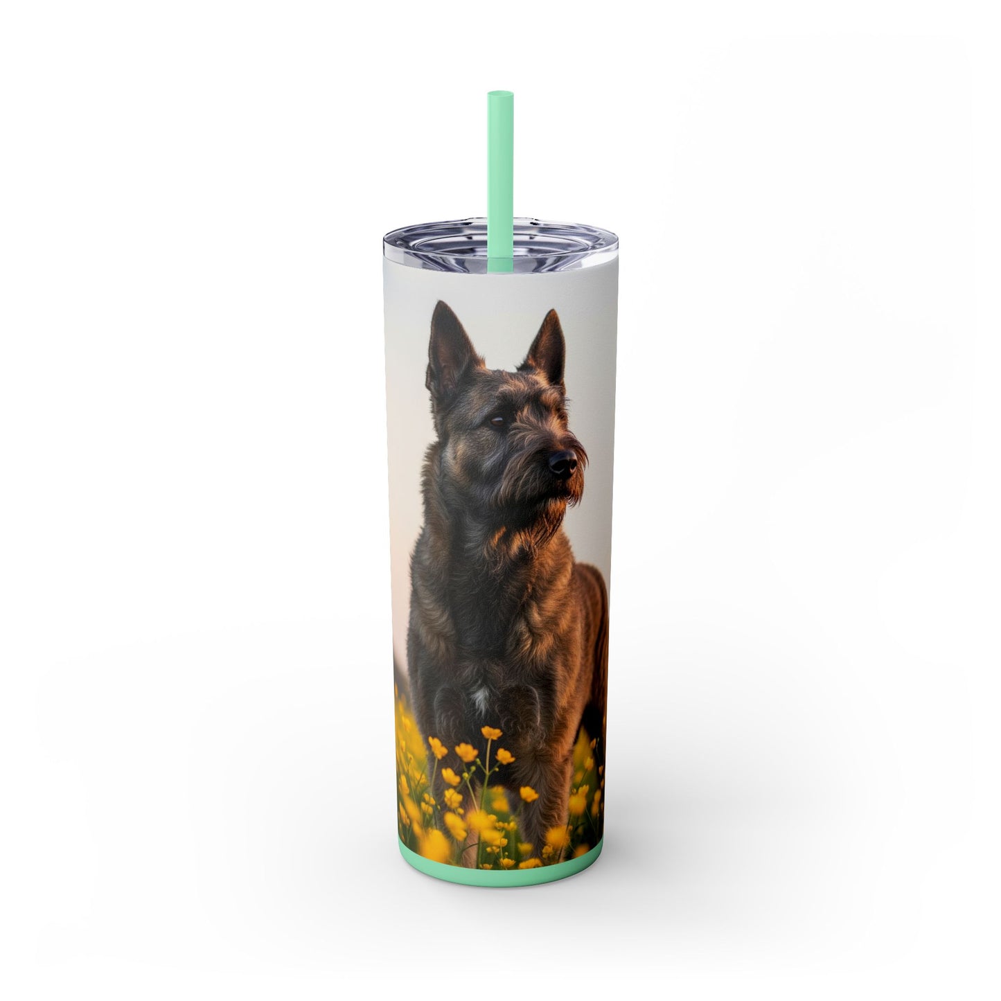 Bouvier des Flandres Tumbler with Straw, 20oz