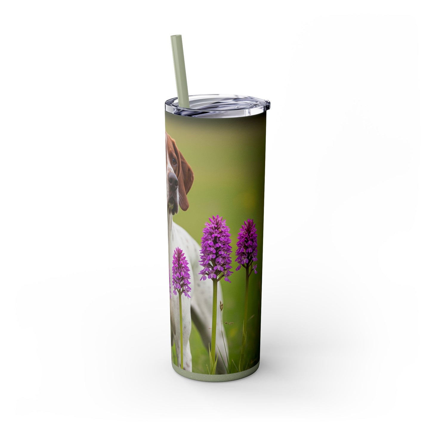 Pointer Skinny Tumbler with Straw, 20oz
