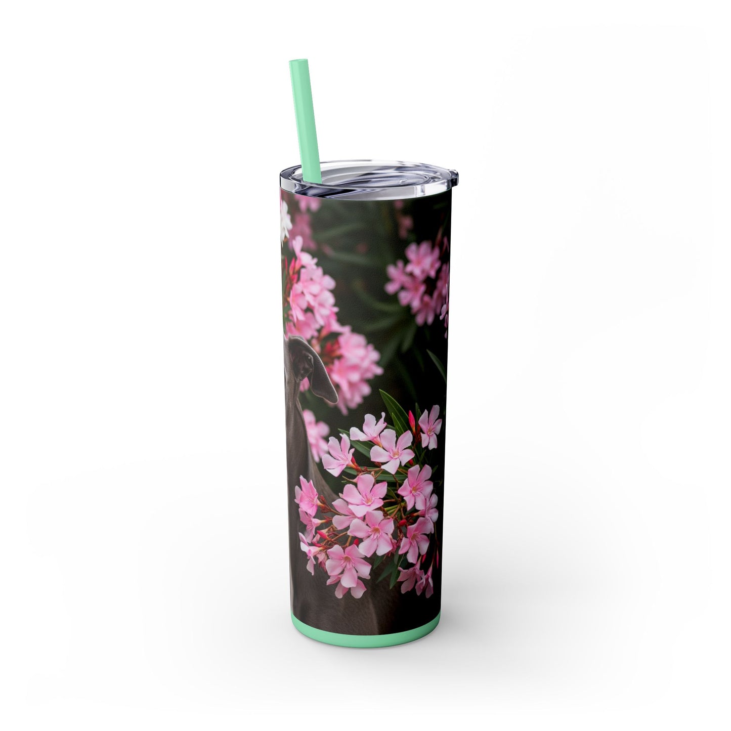 Greyhound Tumbler with Straw, 20oz