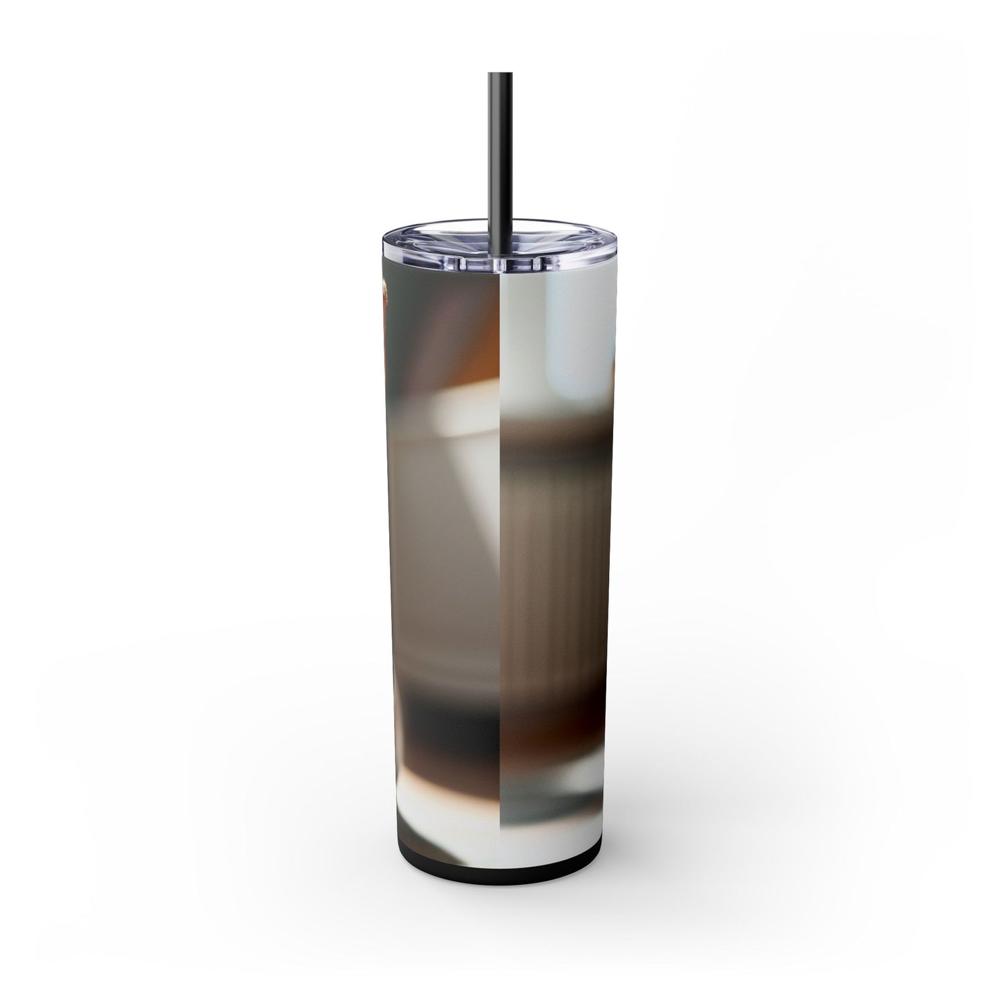 Toy Fox Terrier Tumbler with Straw, 20oz