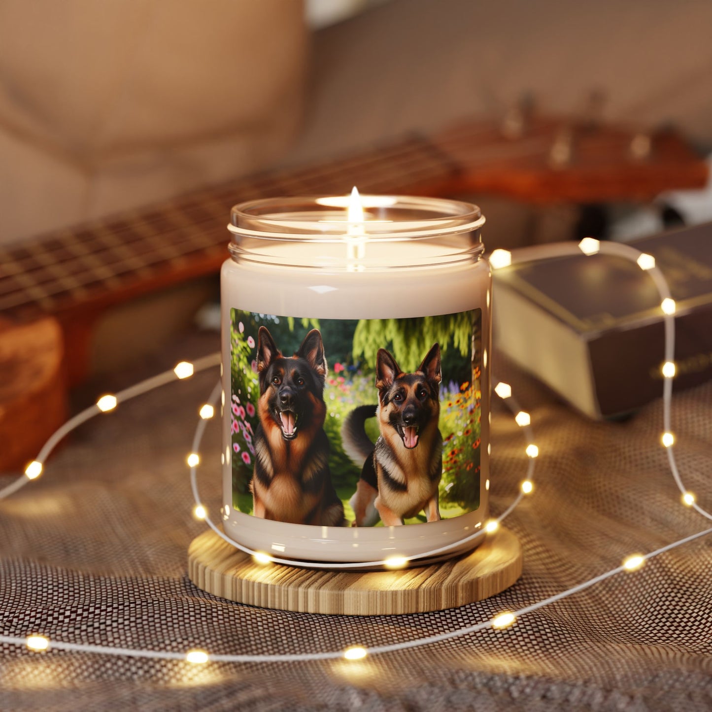 German Shepherd- Scented Soy Candle, 9oz
