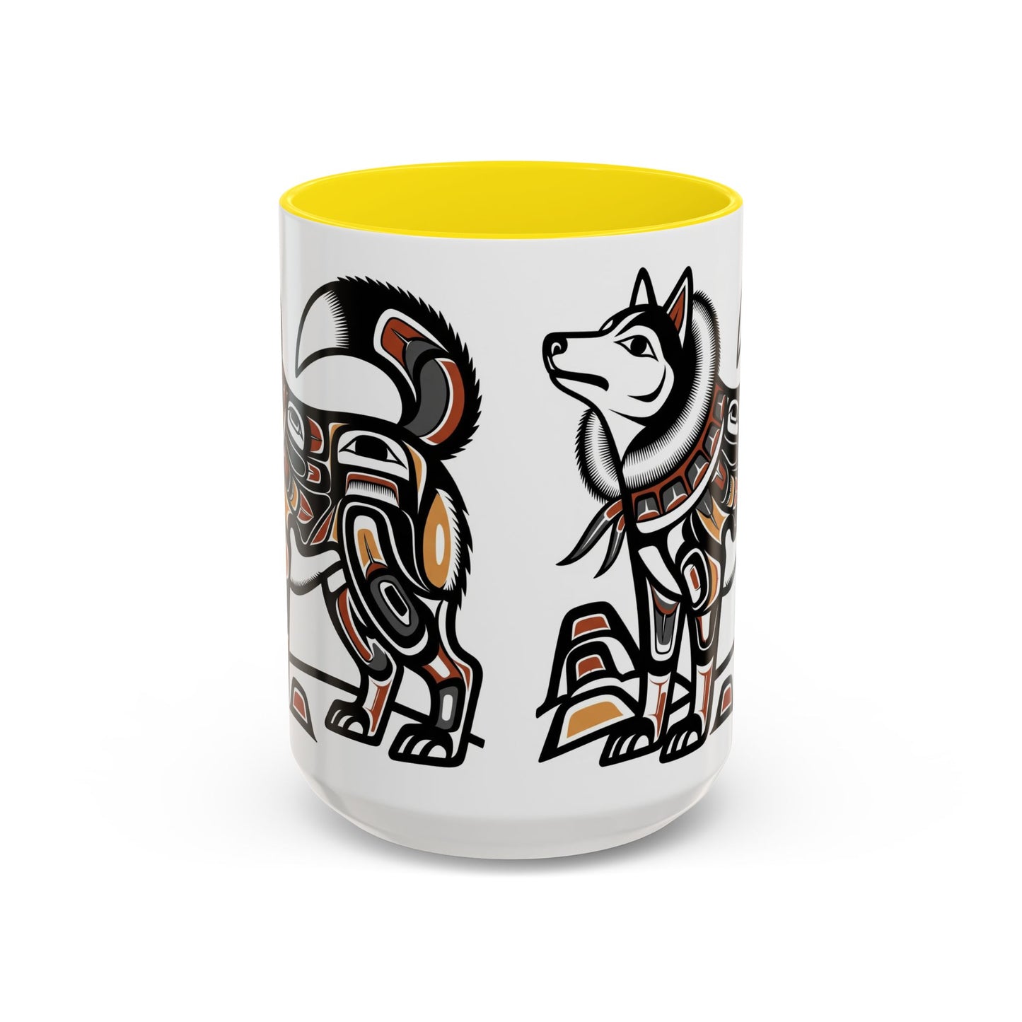 Siberian Husky Accent Coffee Mug - Perfect Gift for Dog Lovers