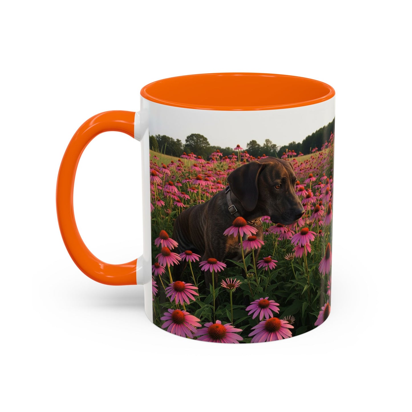 Treeing Tennessee Brindle Accent Coffee Mug - Perfect Gift for Dog Lovers