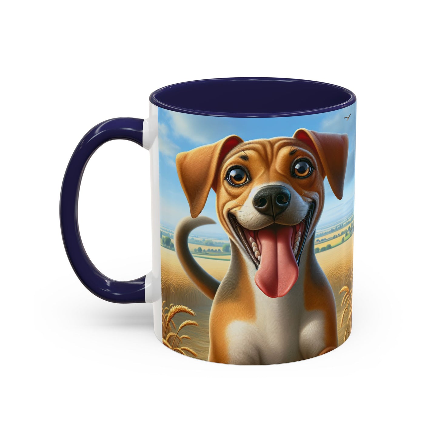 Banjara Hound Accent Coffee Mug - Perfect Gift for Dog Lovers