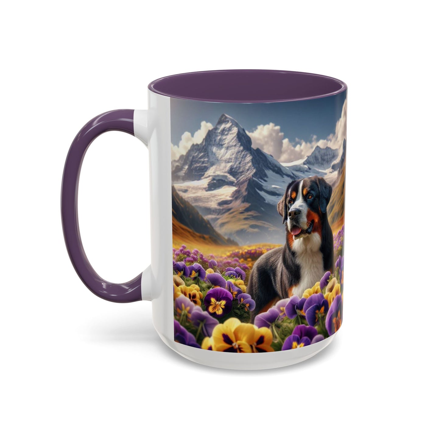 Greater Swiss Mountain Dog Accent Coffee Mug - Perfect Gift for Dog Lovers