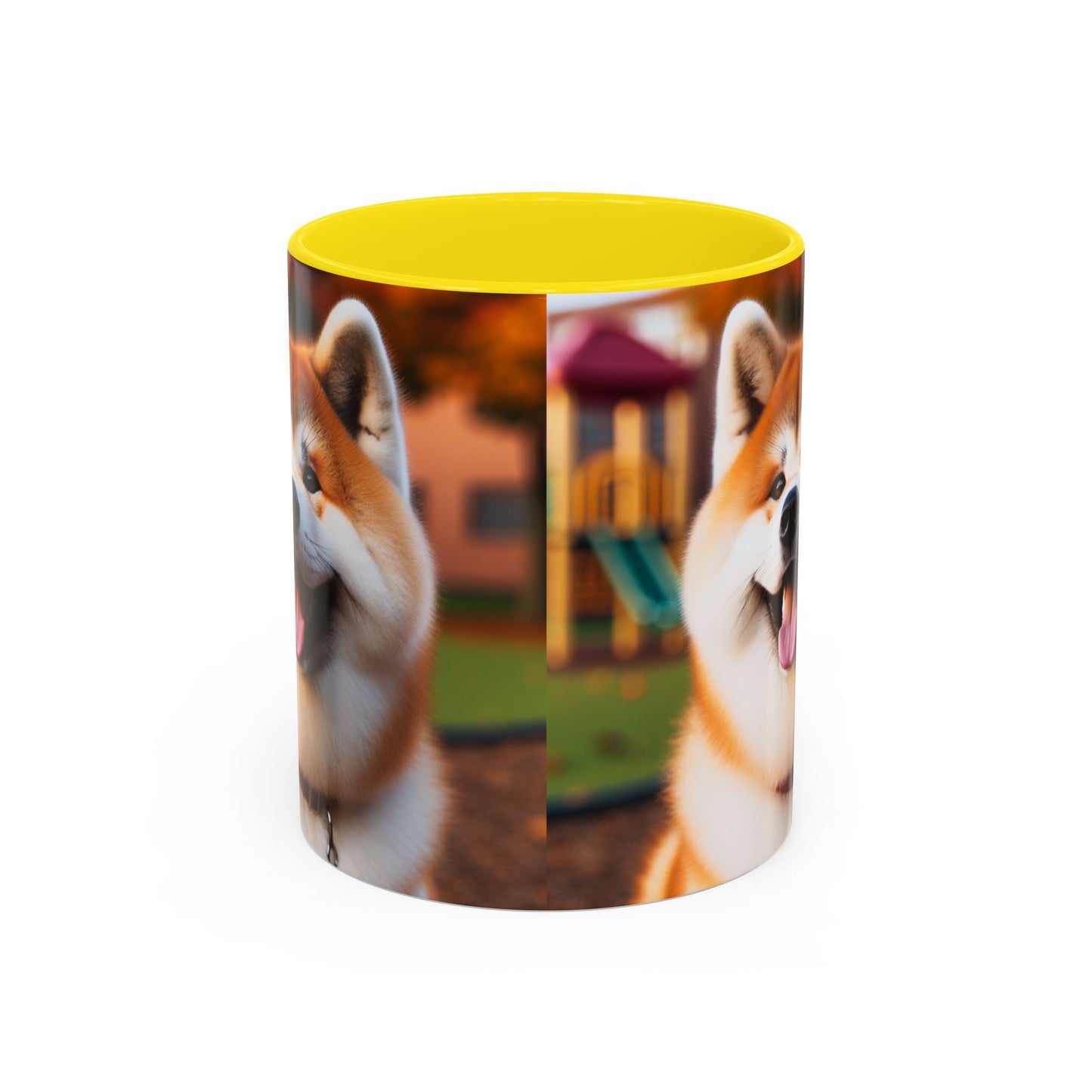 Japanese Akitainu Accent Coffee Mug - Perfect Gift for Dog Lovers