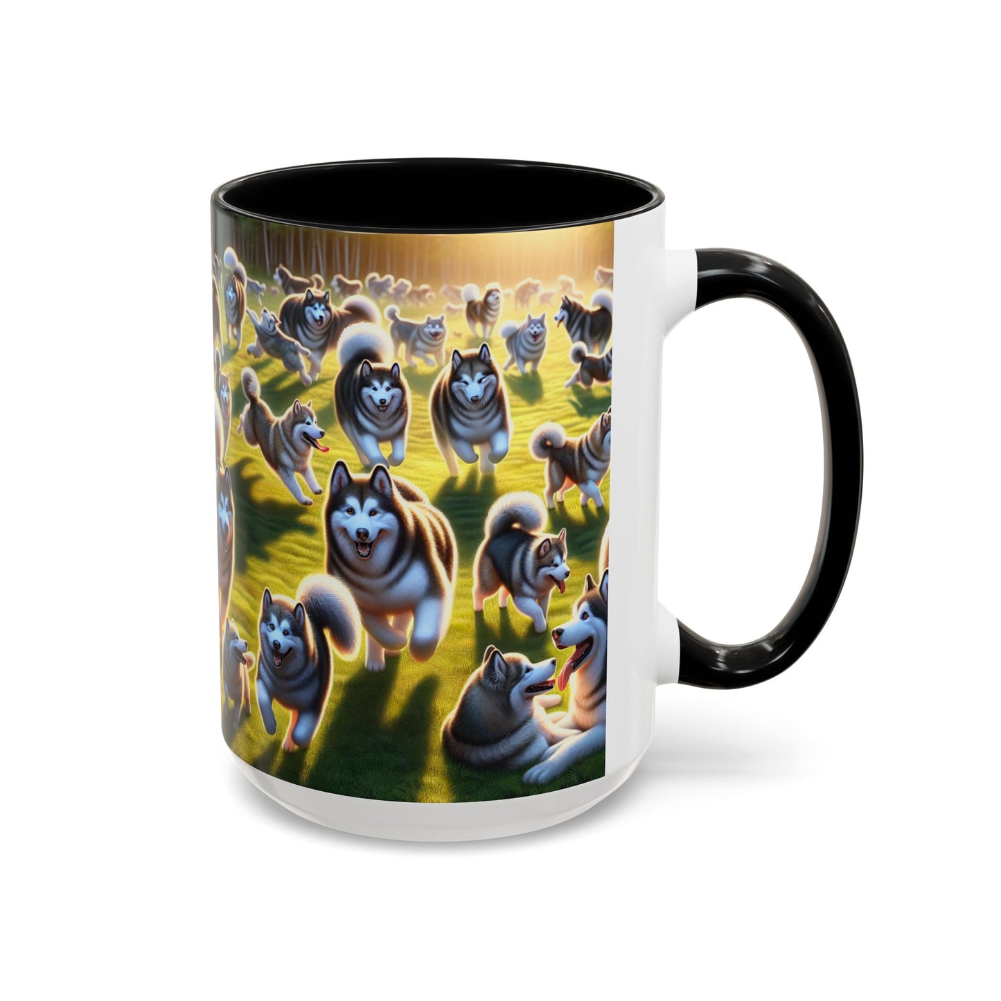 Alaskan Malamute Accent Coffee Mug - Perfect Gift for Dog Lovers