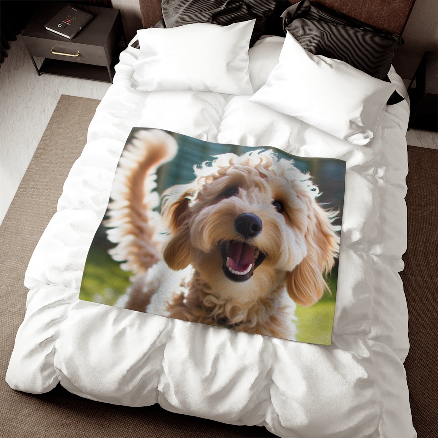 Groodle Sweatshirt Blanket