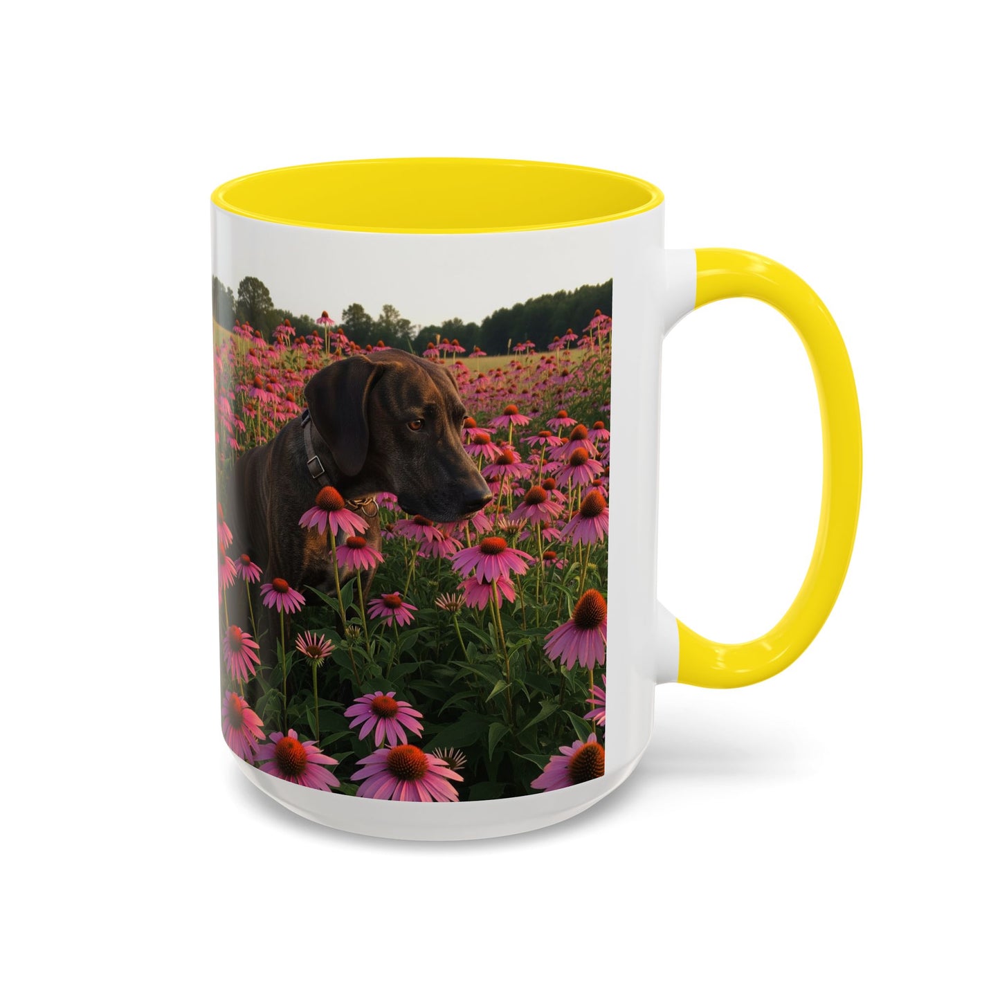 Treeing Tennessee Brindle Accent Coffee Mug - Perfect Gift for Dog Lovers