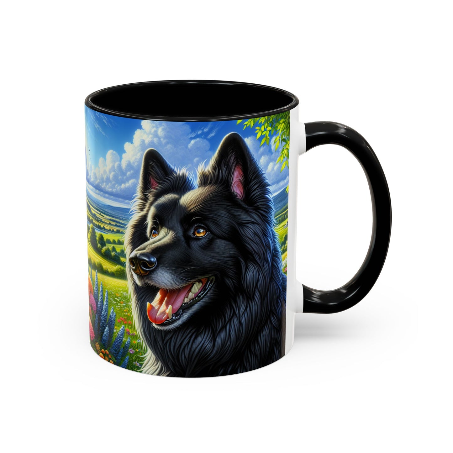 Croatian Sheepdog Accent Coffee Mug - Perfect Gift for Dog Lovers