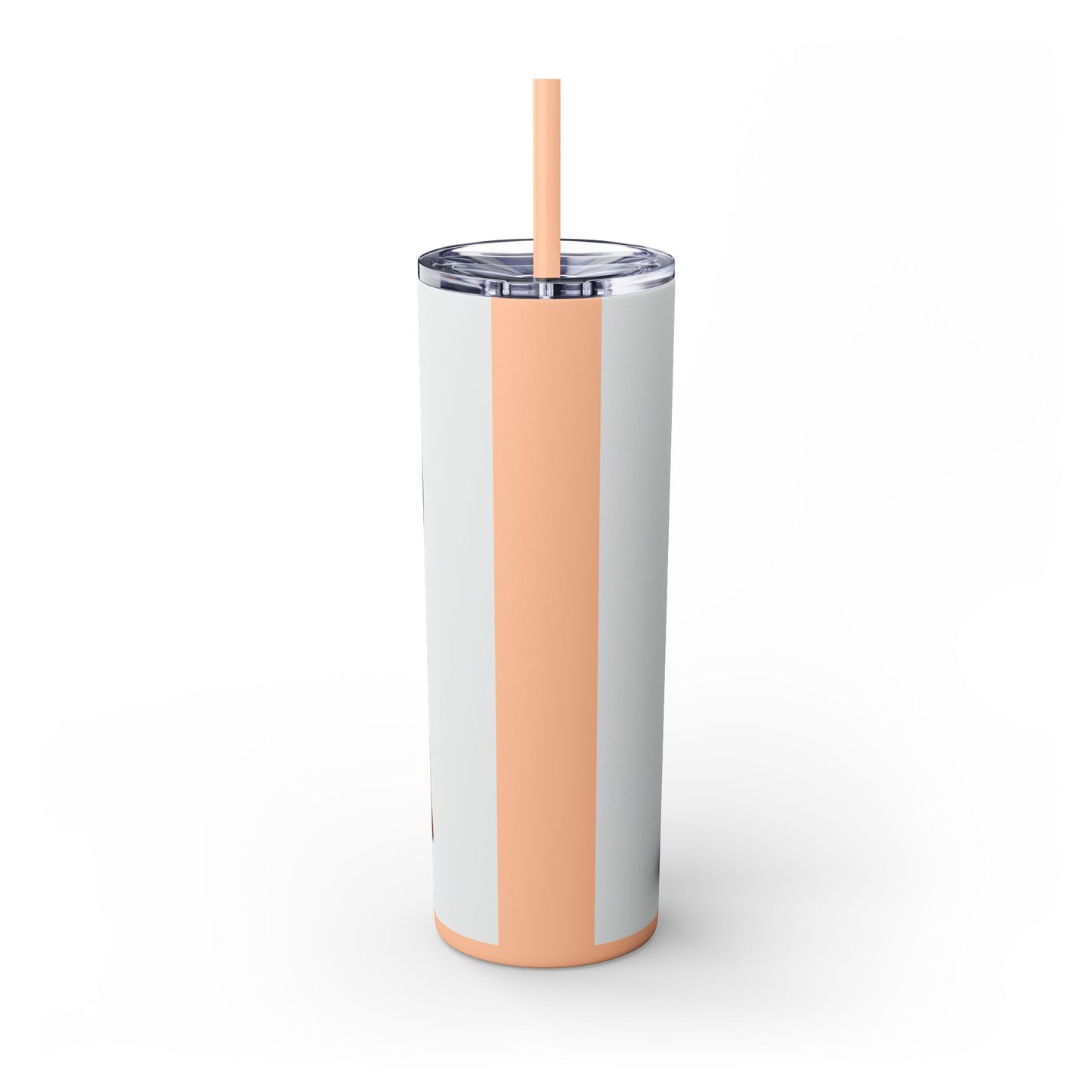 Miniature Pinscher Skinny Tumbler with Straw, 20oz