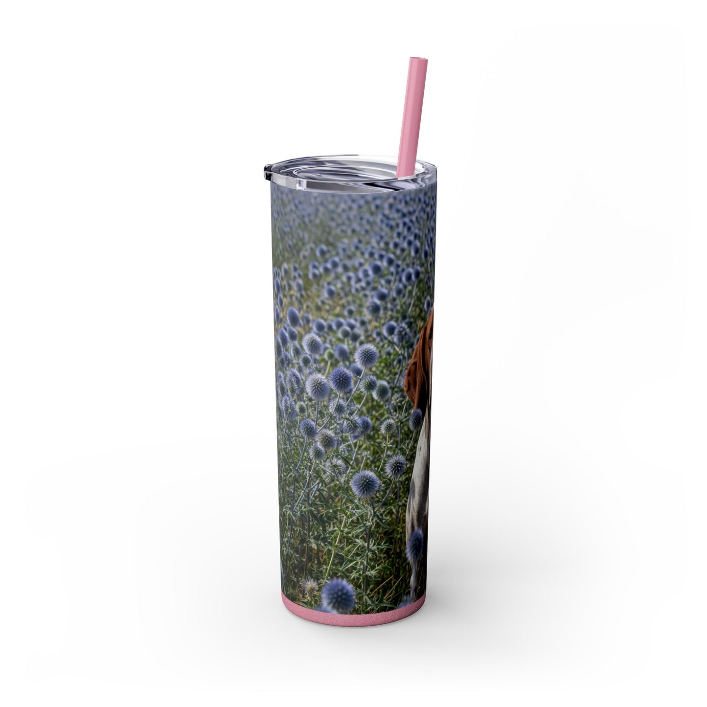 Braque Francais Pyrenean Tumbler with Straw, 20oz