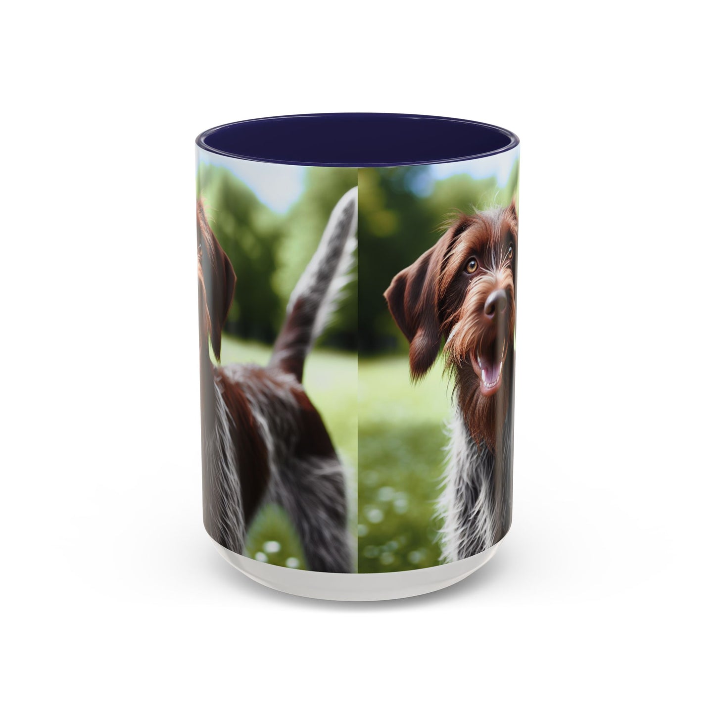 Wirehaired Slovakian Pointer Accent Coffee Mug - Perfect Gift for Dog Lovers