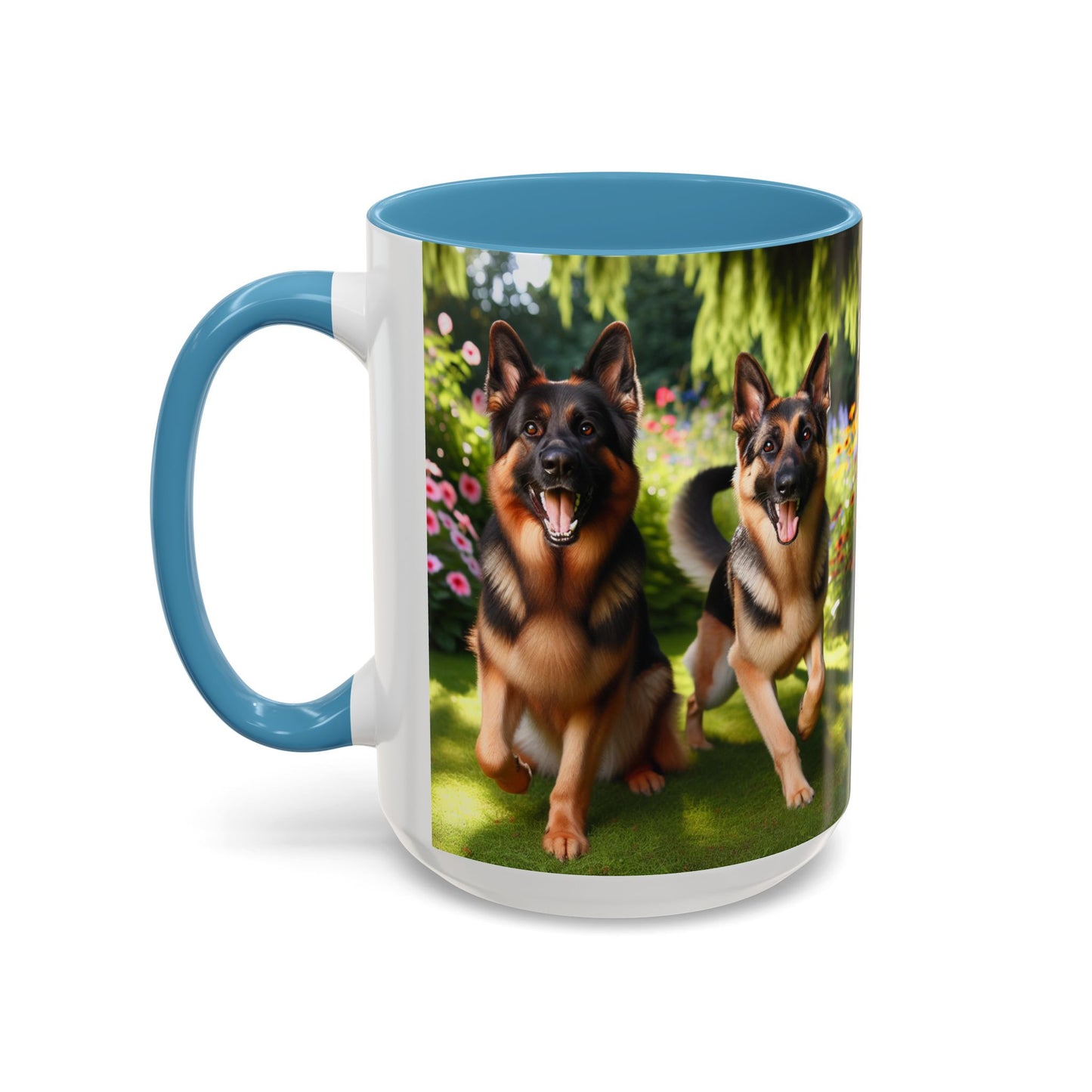 German Shepherd Accent Coffee Mug - Perfect Gift for Dog Lovers
