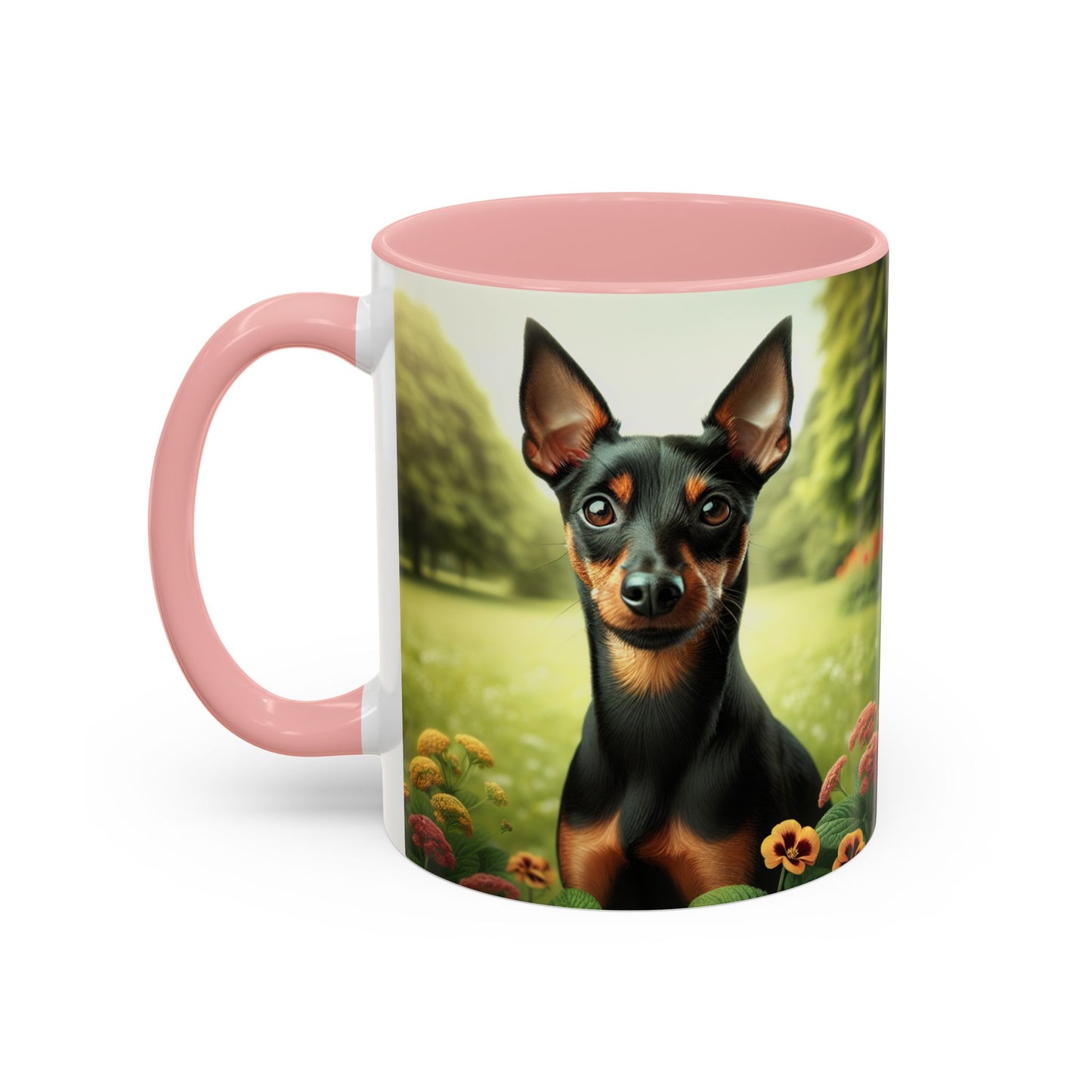 Manchester Terrier Accent Coffee Mug - Perfect Gift for Dog Lovers