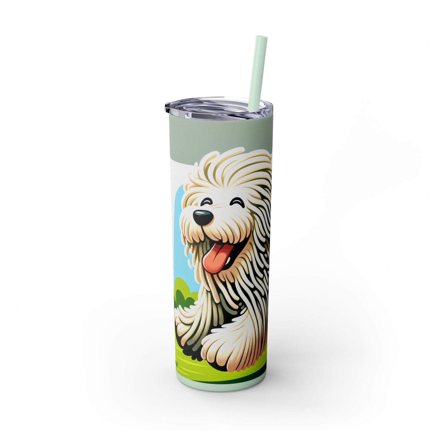 Komondor Tumbler with Straw, 20oz